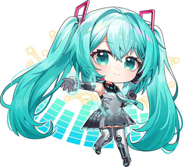 ROG Hatsune Miku in Q version