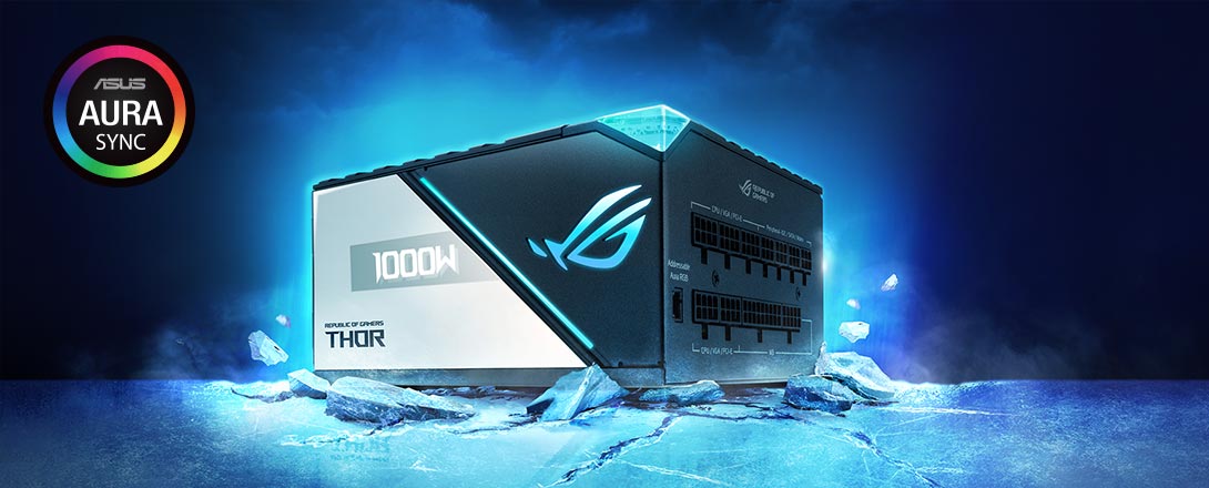 Bloc d'alimentation ROG THOR avec Aura sync