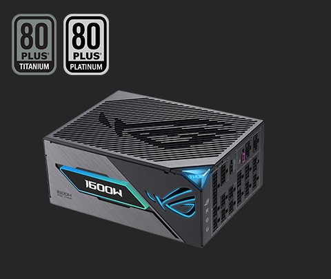 Schrägansicht der ROG THOR III PSU