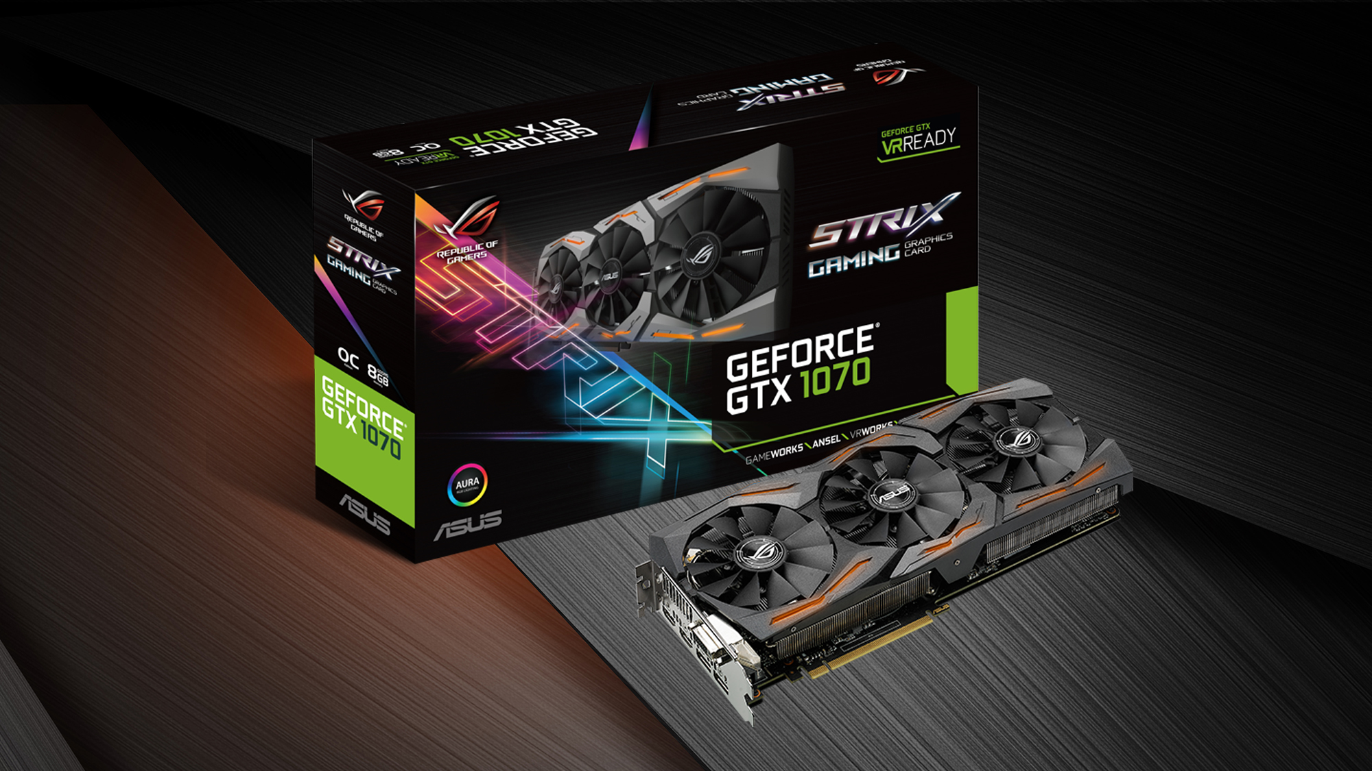 Press Release: ASUS Republic of Gamers Announces Strix GTX 1070