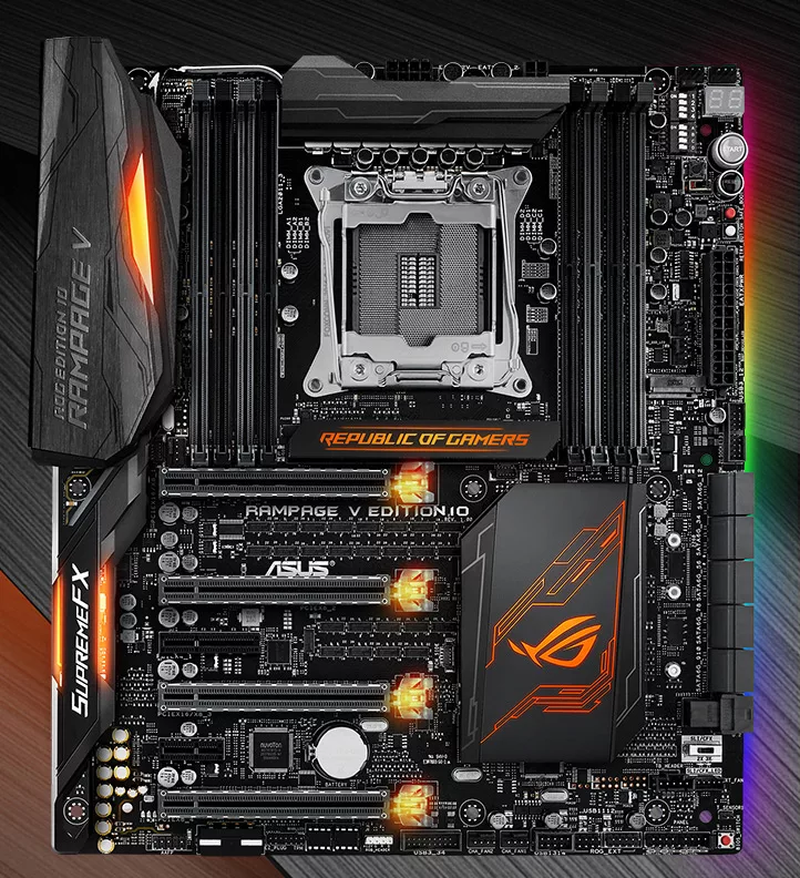 Rampage V Edition 10: What Goes Into the Ultimate Motherboard? | ROG -  Republic of Gamers Global