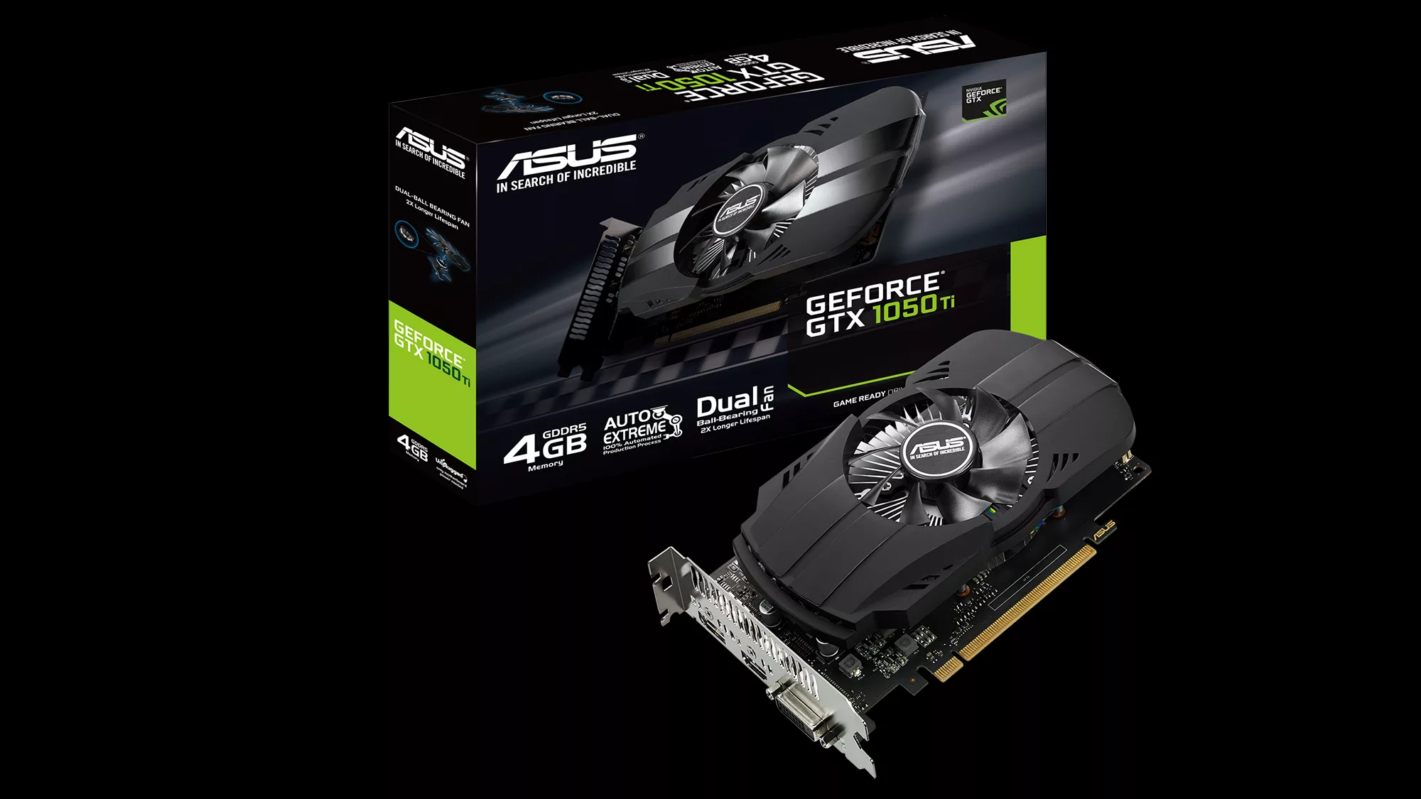 ASUS Announces Latest Line-Up of Graphics Cards Powered by NVIDIA GeForce  GTX 1050 GPUs | ROG - Republic of Gamers Global