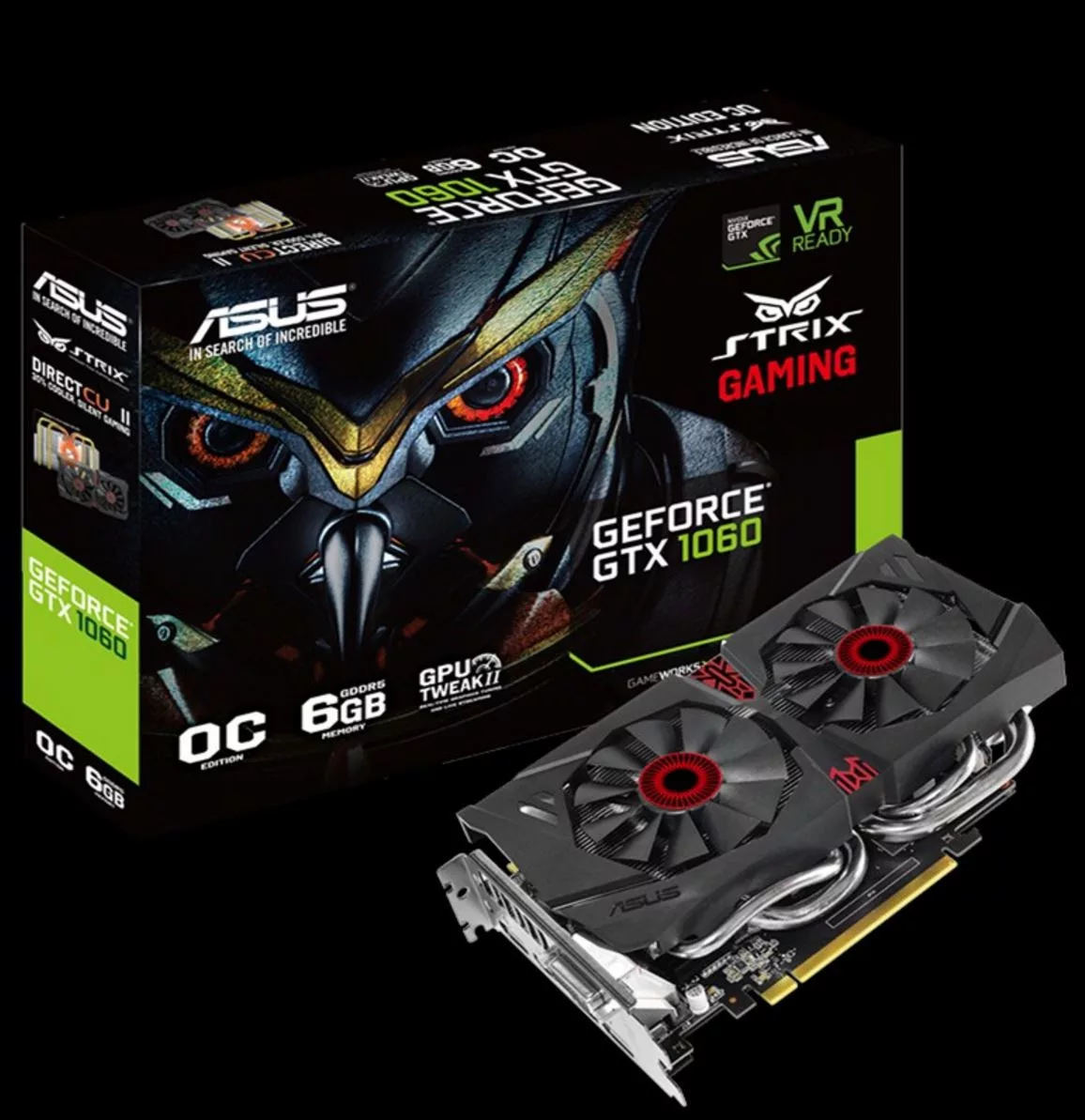 Demontere Fortryd gammelklog Owl up in your Strix, as GTX 1060 gets DirectCU II | ROG - Republic of  Gamers Global
