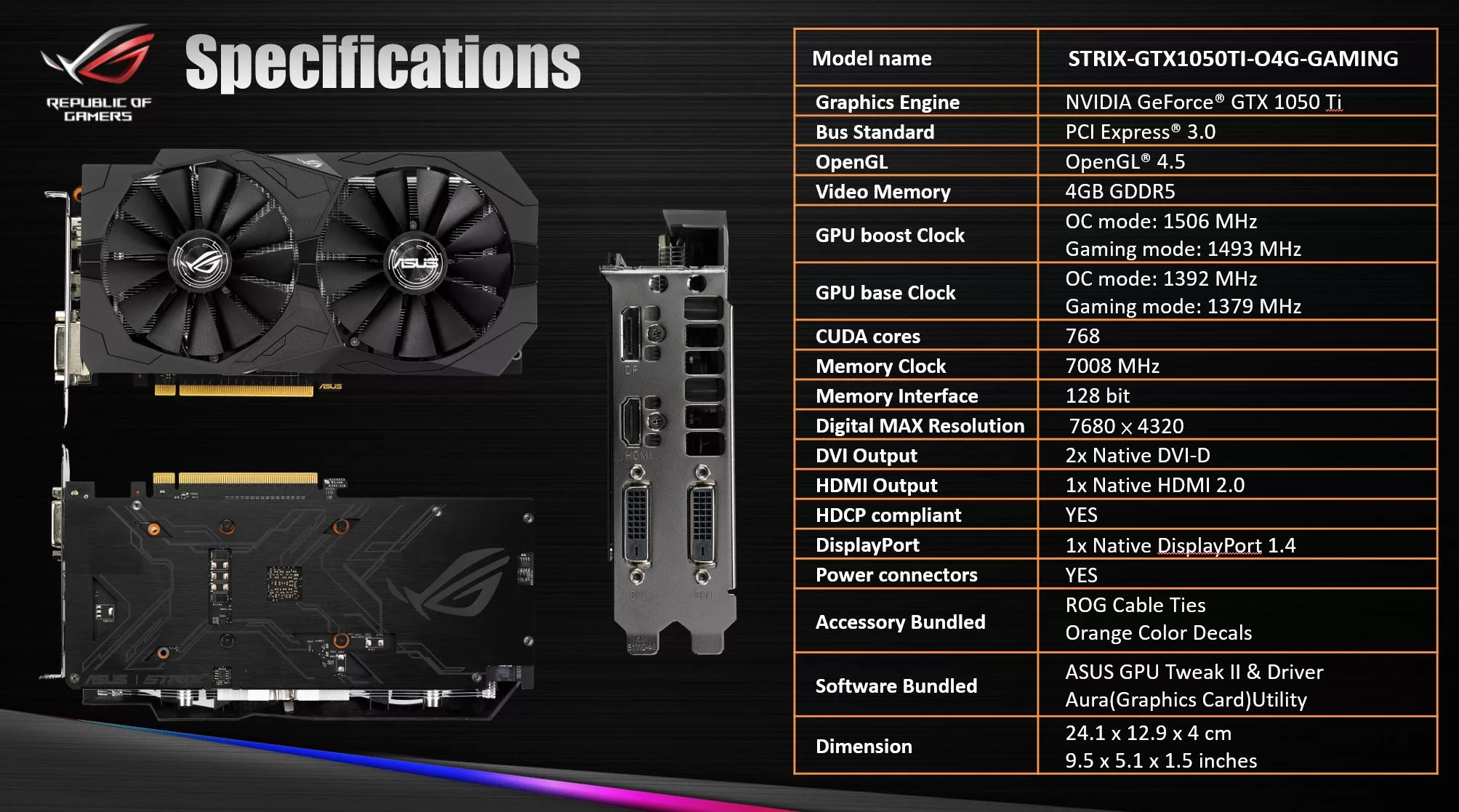 Go hiking Monument hatch Maxing The Mid: ROG Strix GTX 1050 Ti | ROG - Republic of Gamers Global