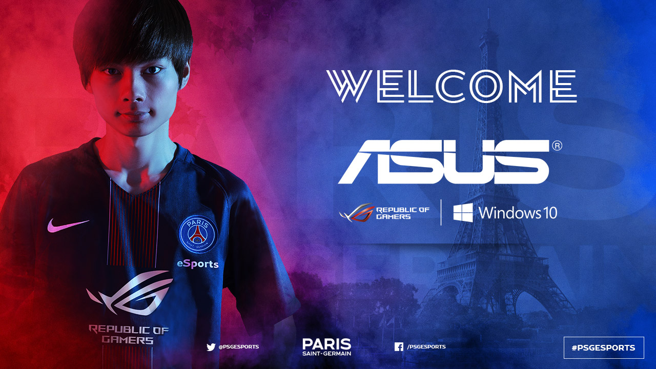 PSG Esports and ASUS ROG