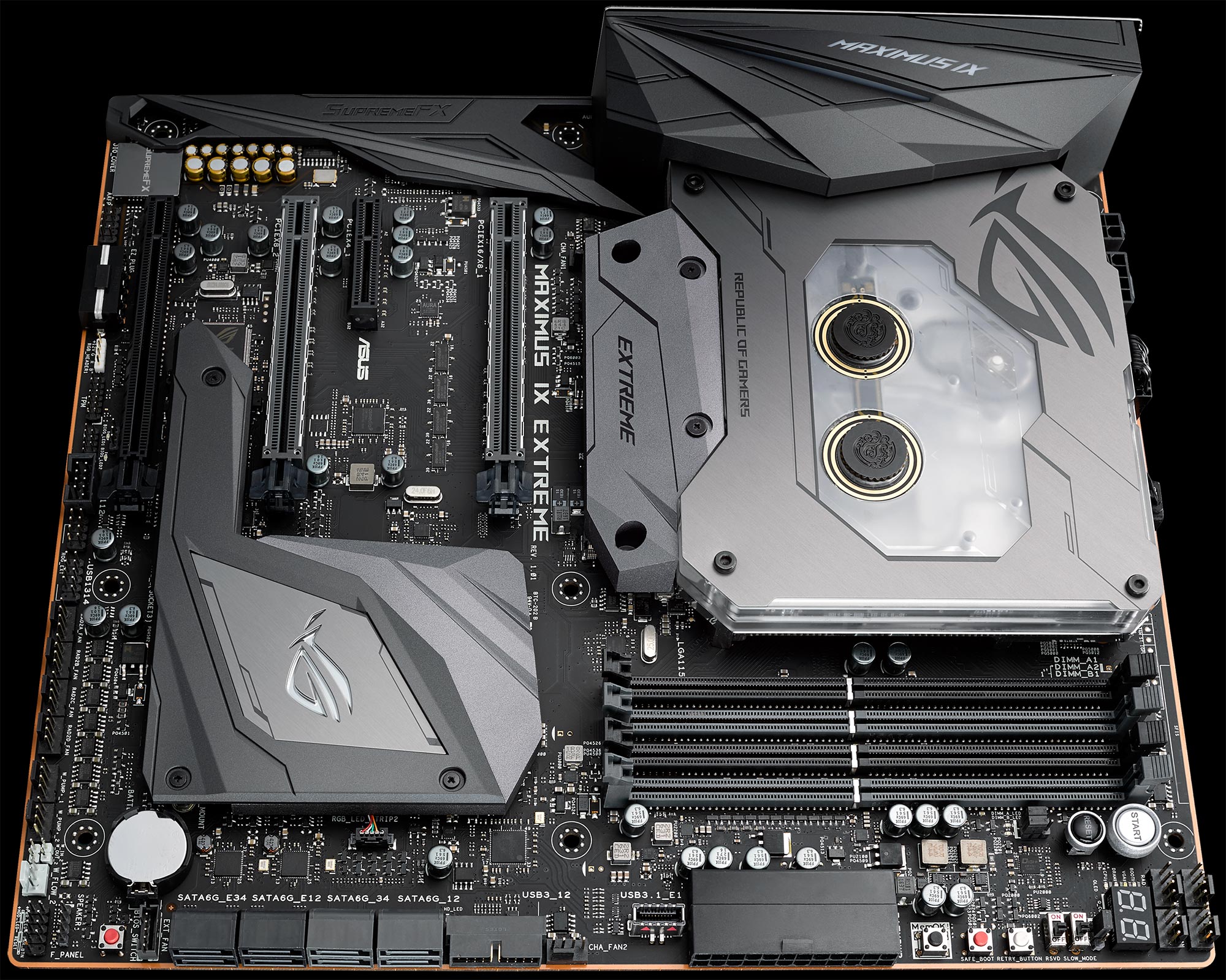 ROG Maximus IX Extreme motherboard is ready for your Z270