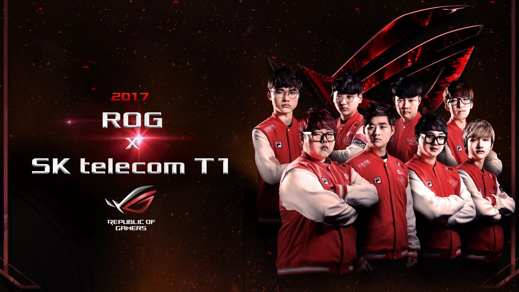 SK telecom T1 is powered by ROG | ROG - Republic of Gamers Global