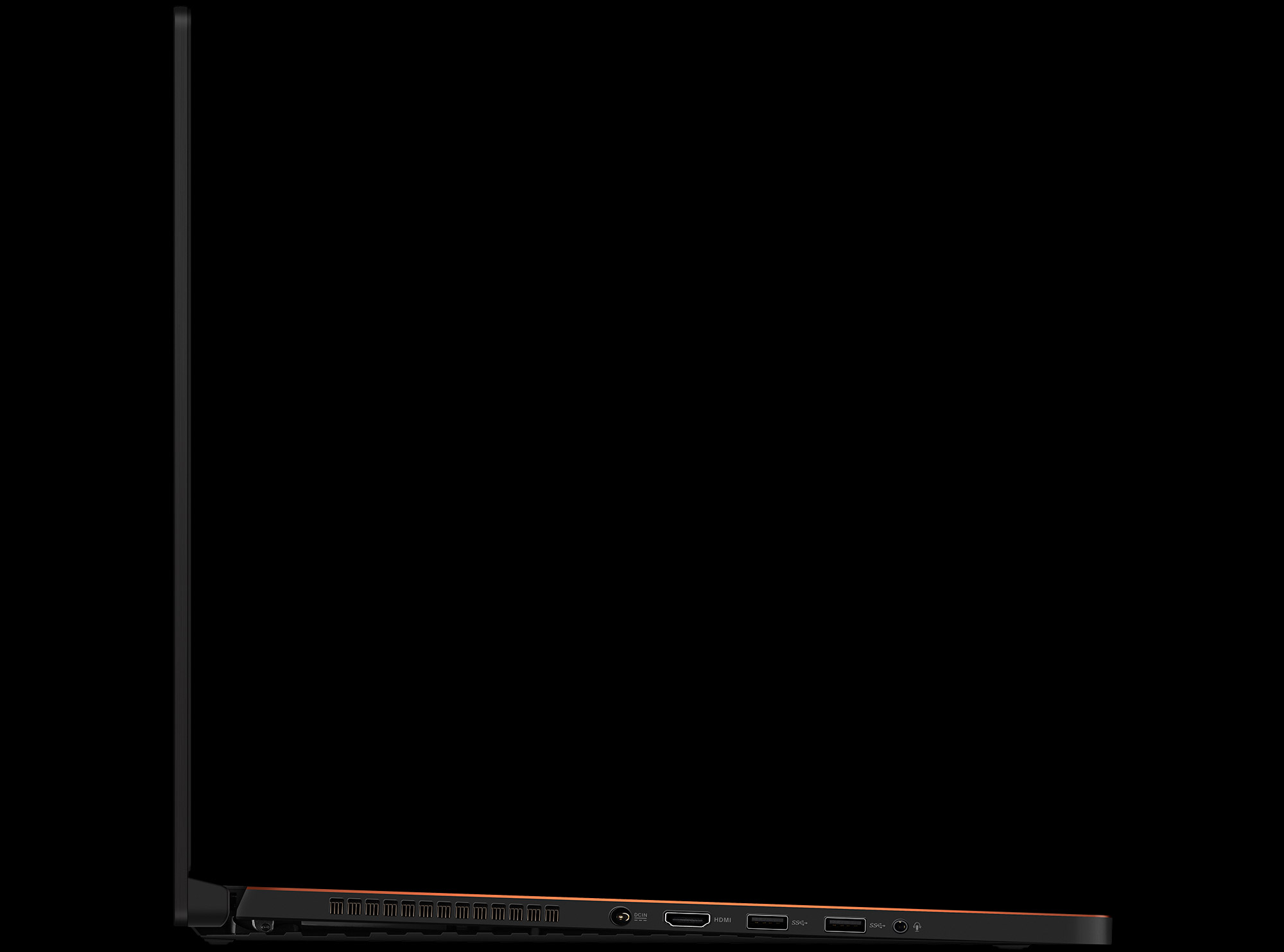 ASUS ROG Zephyrus Gaming Laptop - Side profile