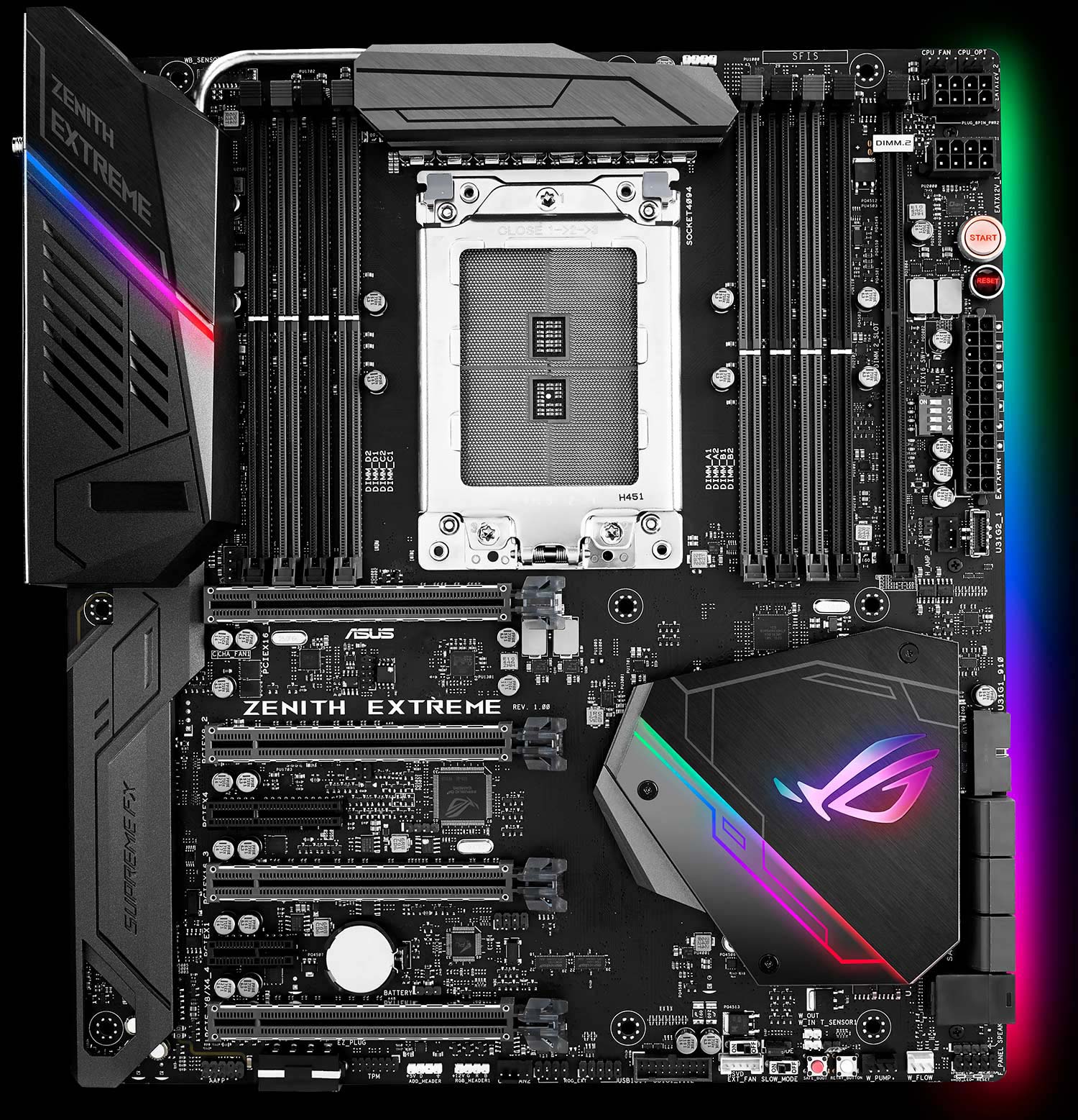ROG's Zenith Extreme motherboard is coming for AMD's monster ROG's Zenith Extreme motherboard is coming for AMD's monster