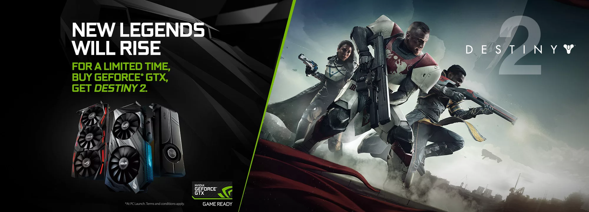 Destiny 2 is bundled with ASUS and ROG GTX 1080 and 1080 Ti graphics cards  | ROG - Republic of Gamers Global