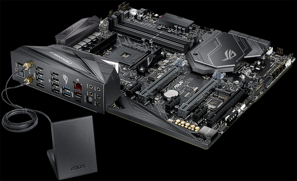 The ROG Crosshair VI Extreme motherboard takes Ryzen to the well