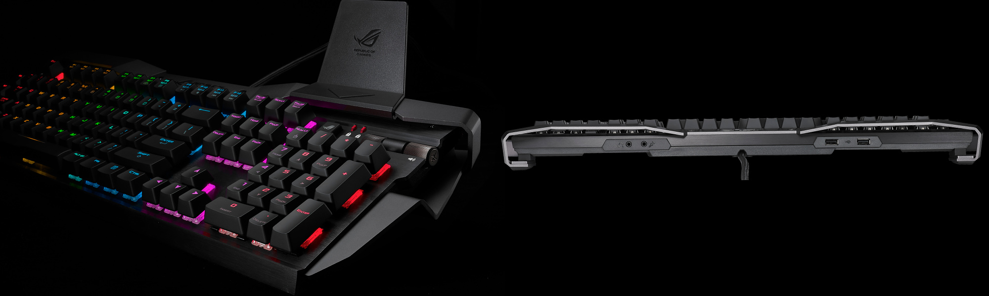 RGB lighting comes to the ROG Horus GK2000 mechanical gaming keyboard