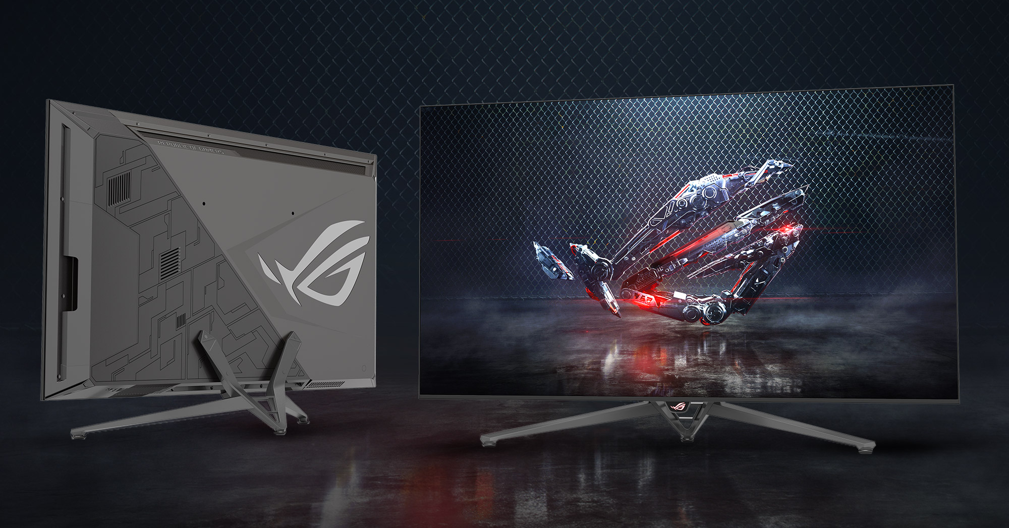 The ROG Swift PG65 Big Format Gaming Display brings 120Hz NVIDIA® G-SYNC to  a huge 65-inch screen | ROG - Republic of Gamers Global