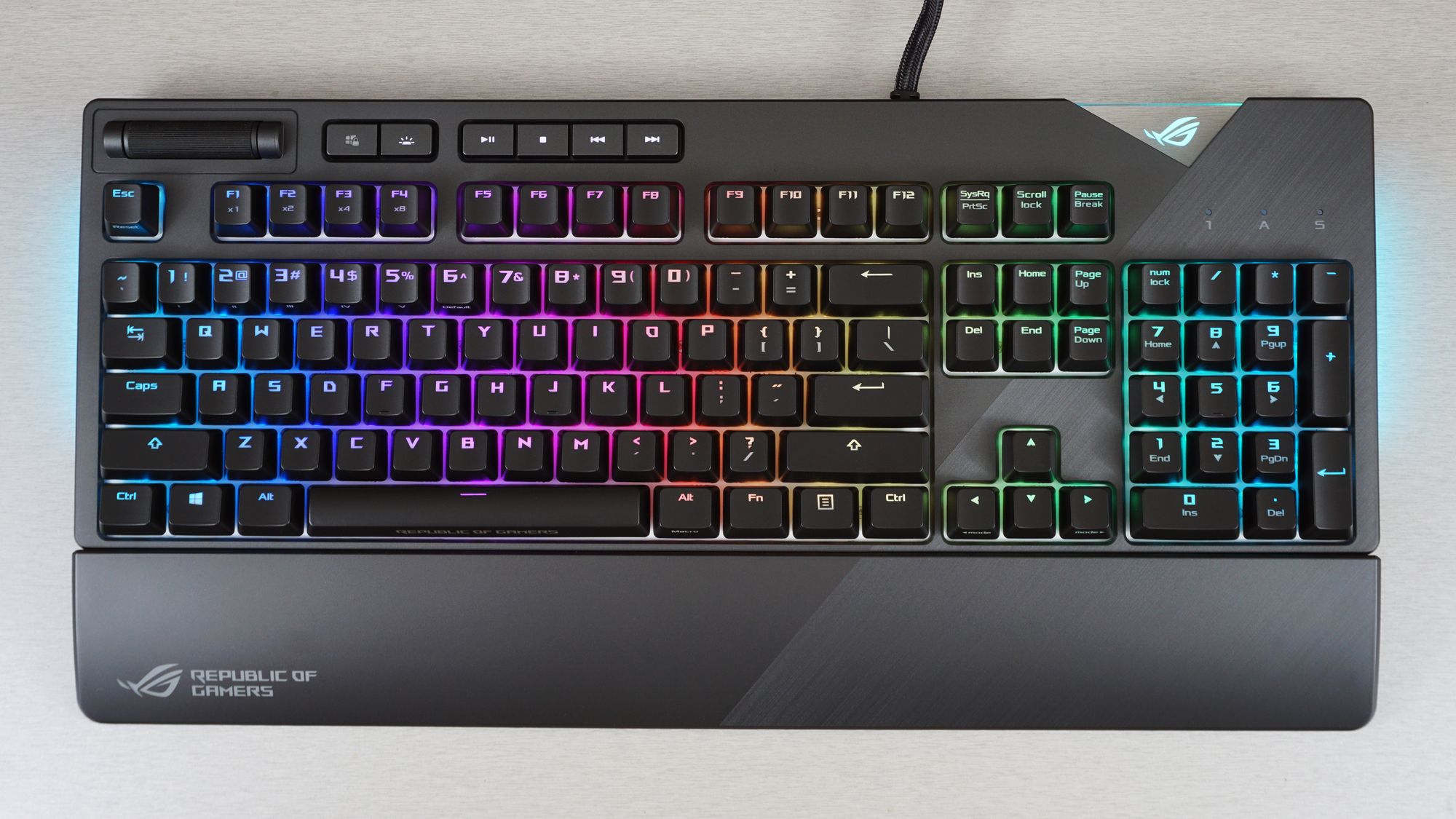 Choose your favorite Cherry MX switch for the Strix Flare