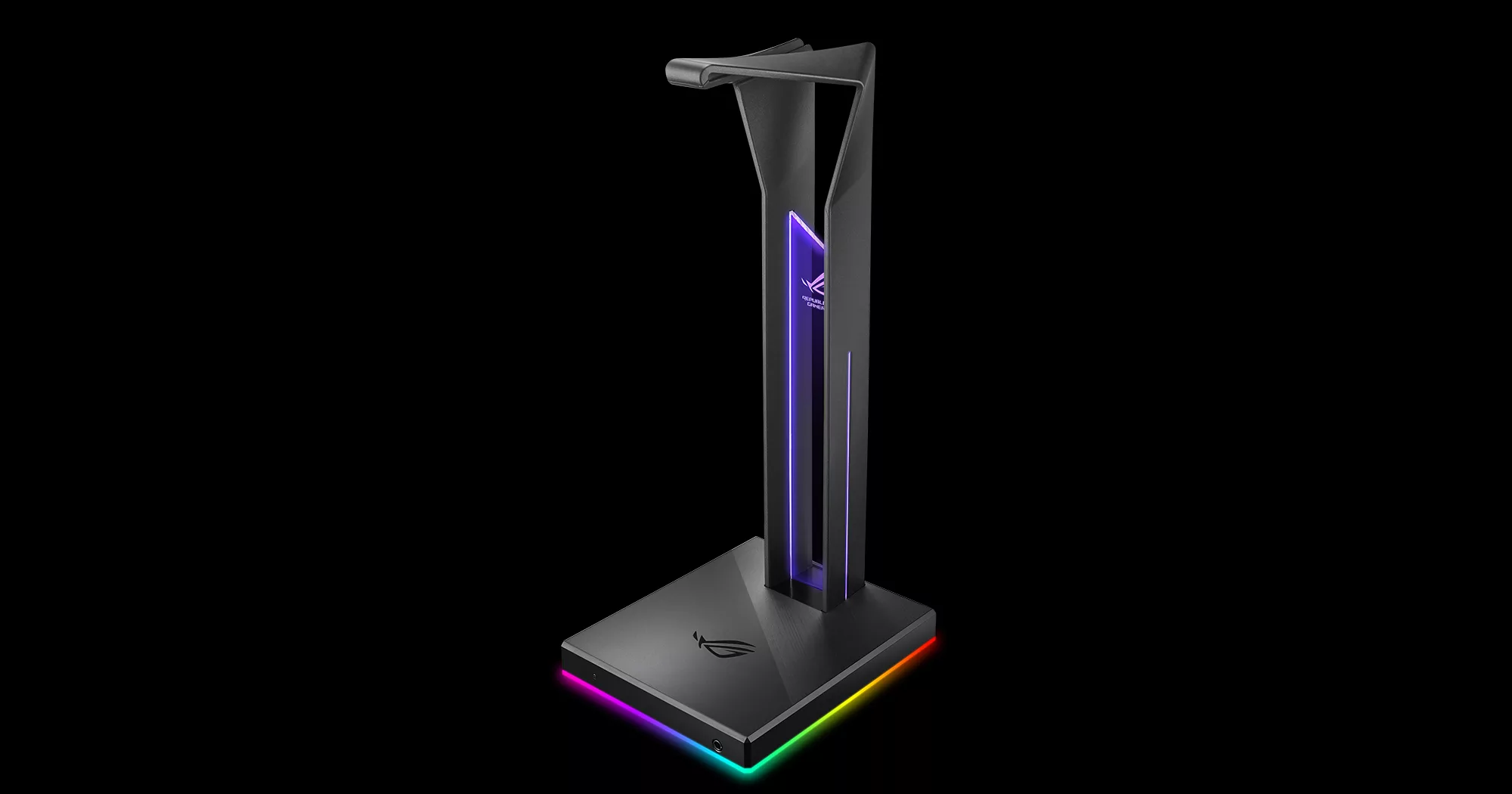 The ROG Throne Qi is a multi-functional home for your headphones | ROG -  Republic of Gamers в России