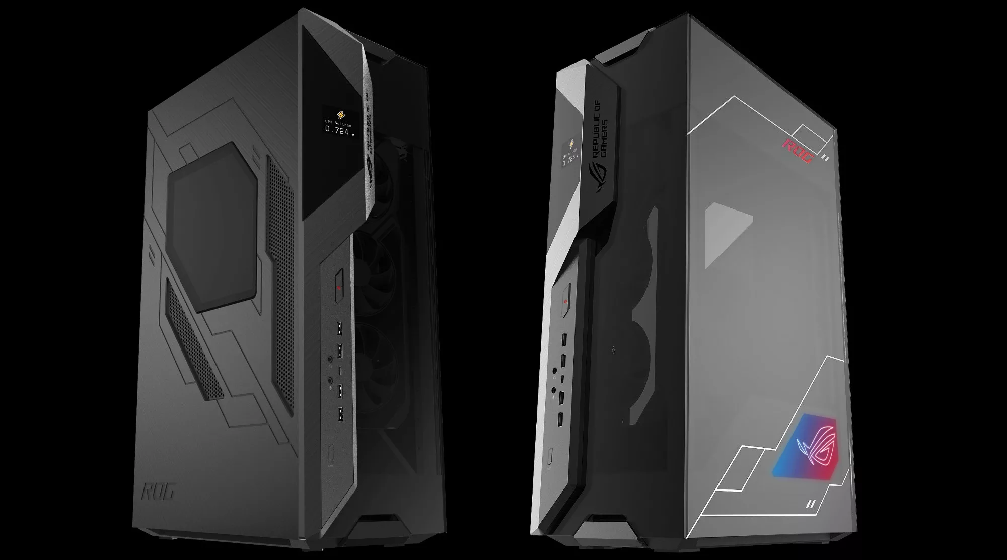 The ROG ITX concept case is designed for serious enthusiasts | ROG -  Republic of Gamers Global