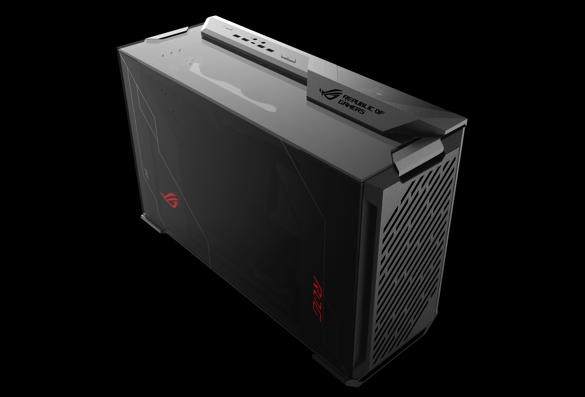 The ROG ITX concept case is designed for serious enthusiasts