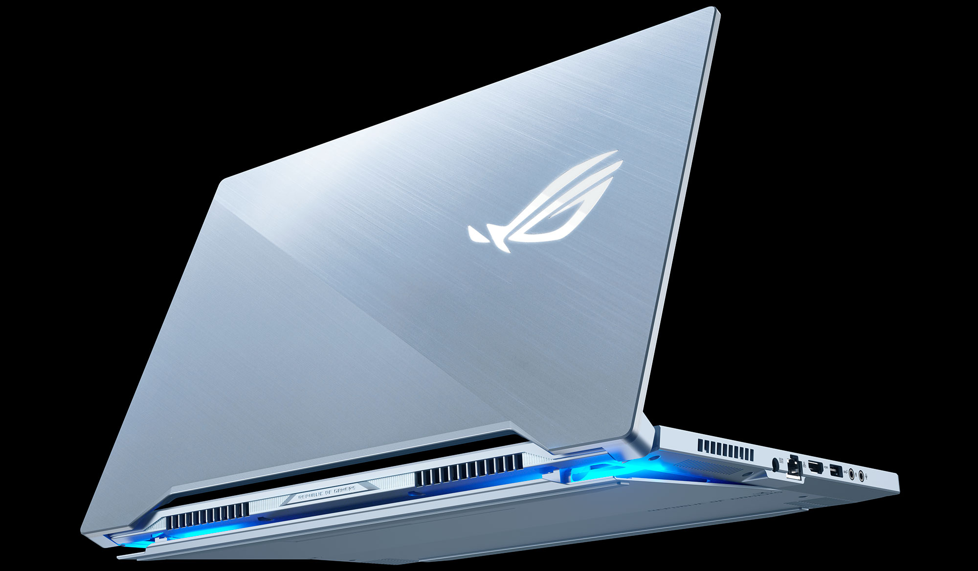 New ROG Zephyrus and Strix laptops chill out in Glacier Blue