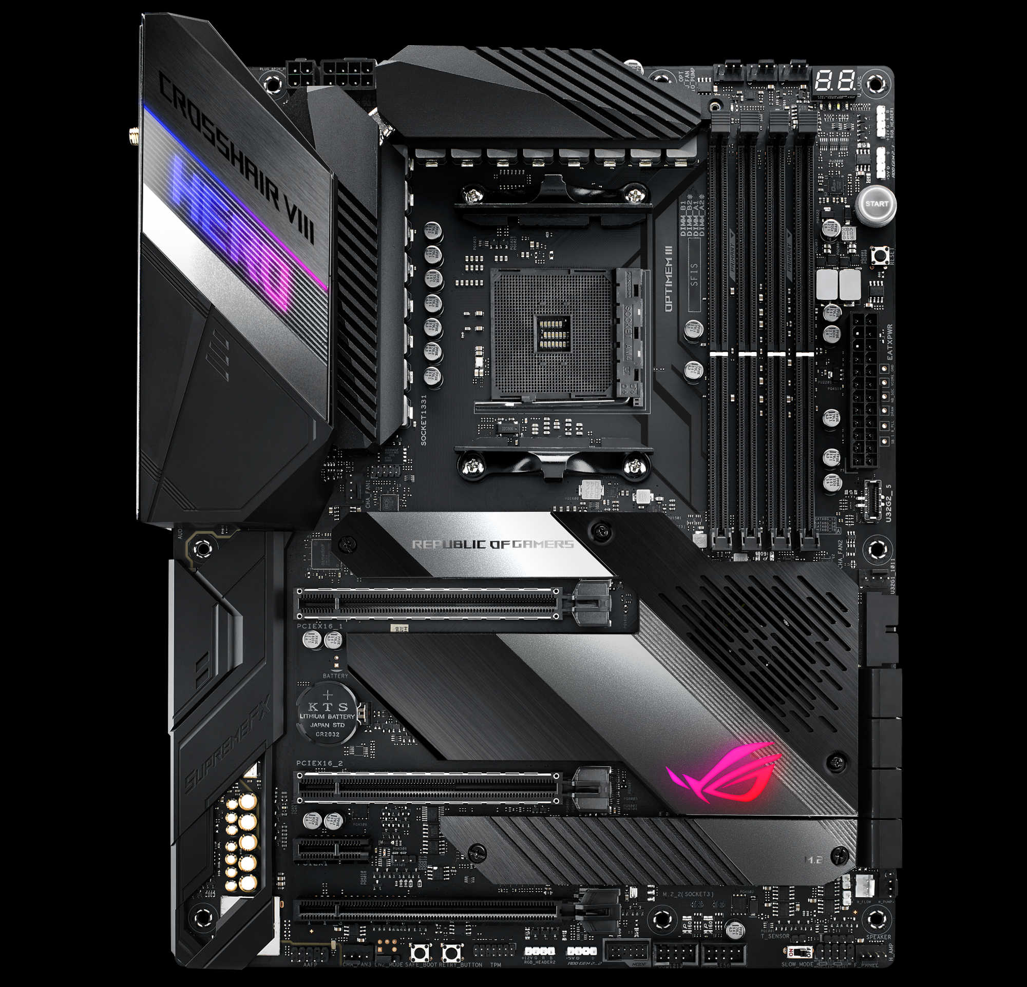 Rog crosshair viii hero deals x570