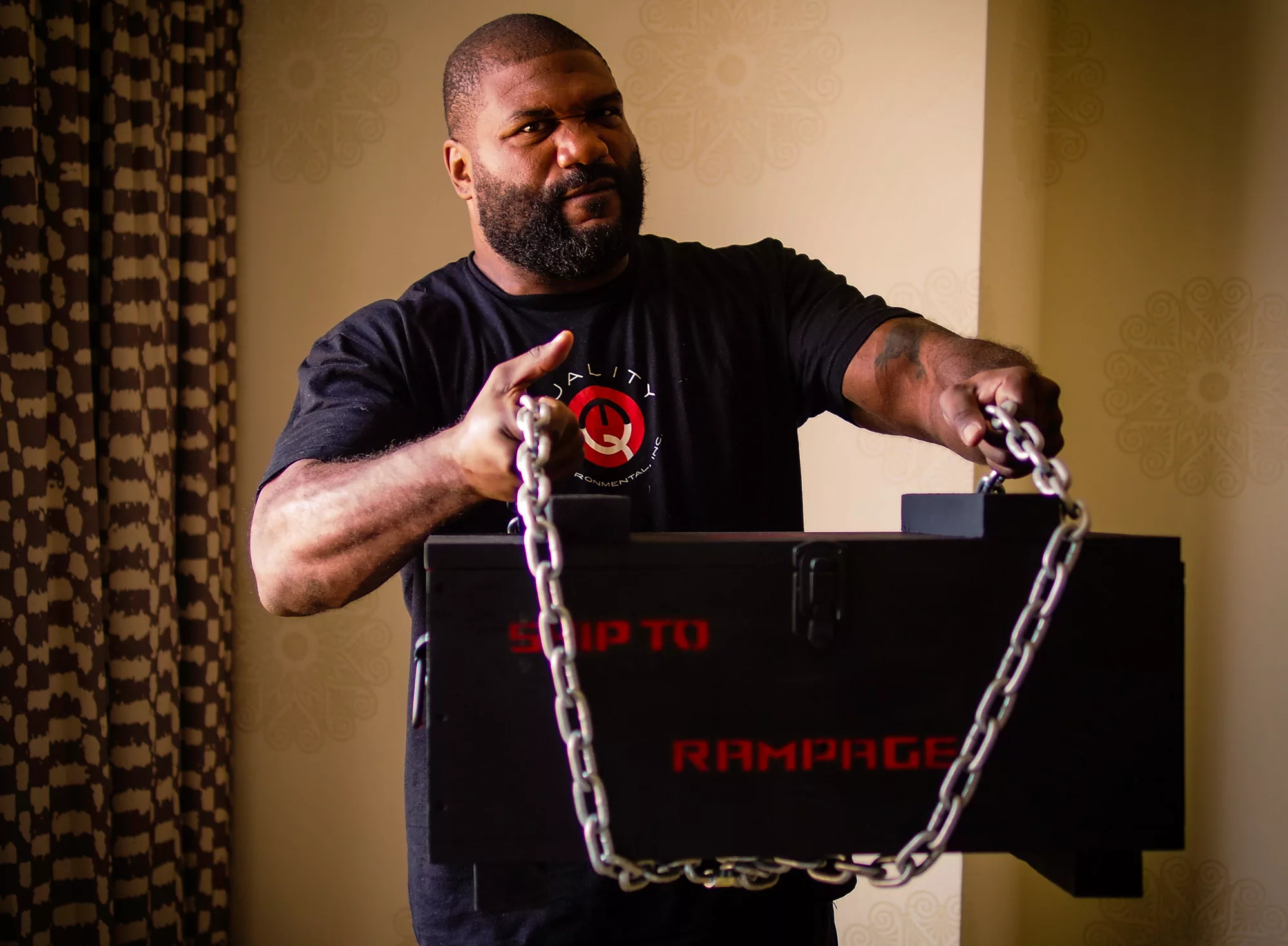 MMA pioneer Rampage Jackson finds his group in the world of streaming ROG 