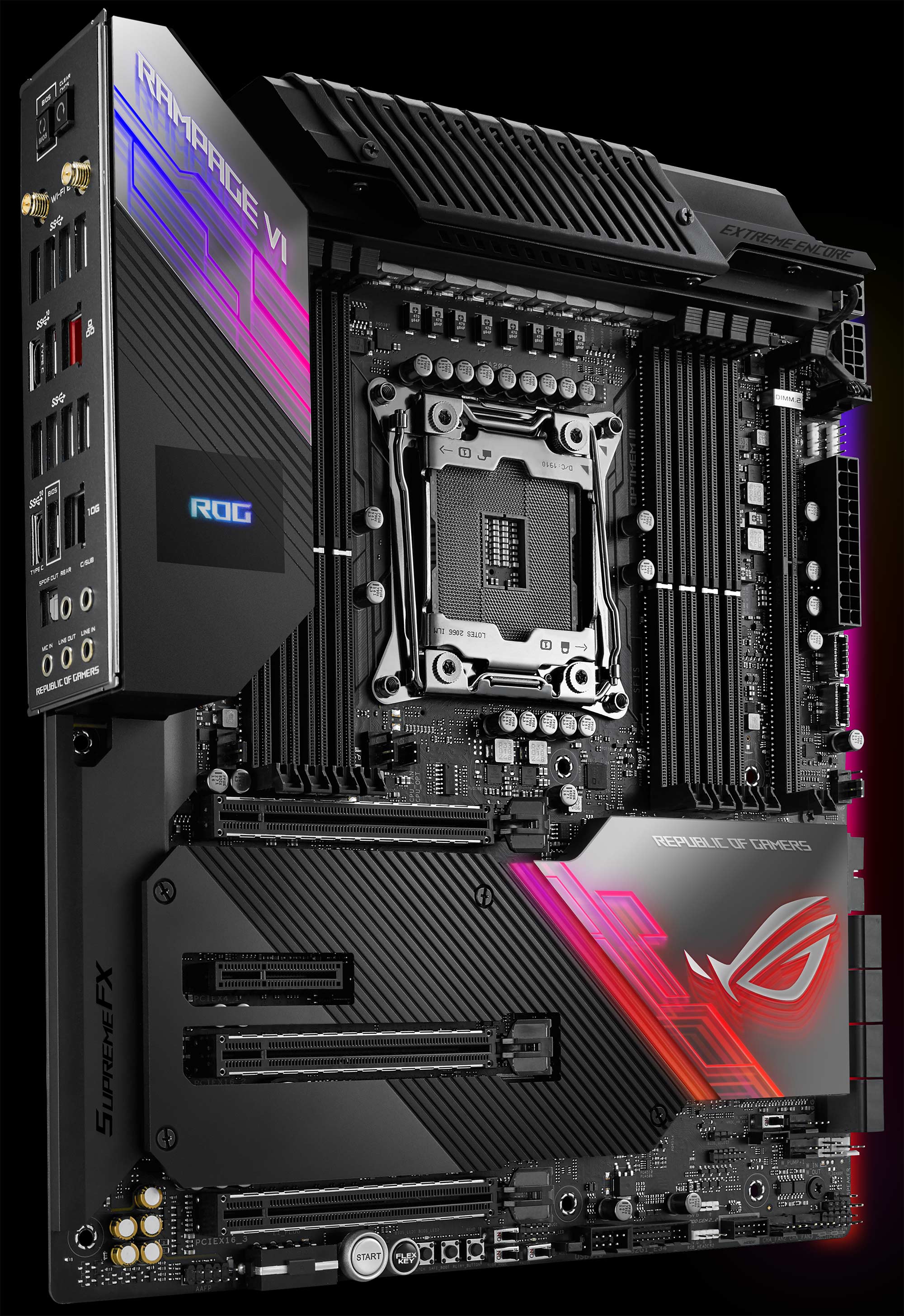 CORE i9 7980xe＋x299 ROG RAMPAGEVIEXTREME Intel Core i9 10980XE and ASUS ROG Rampage VI Extreme Encore