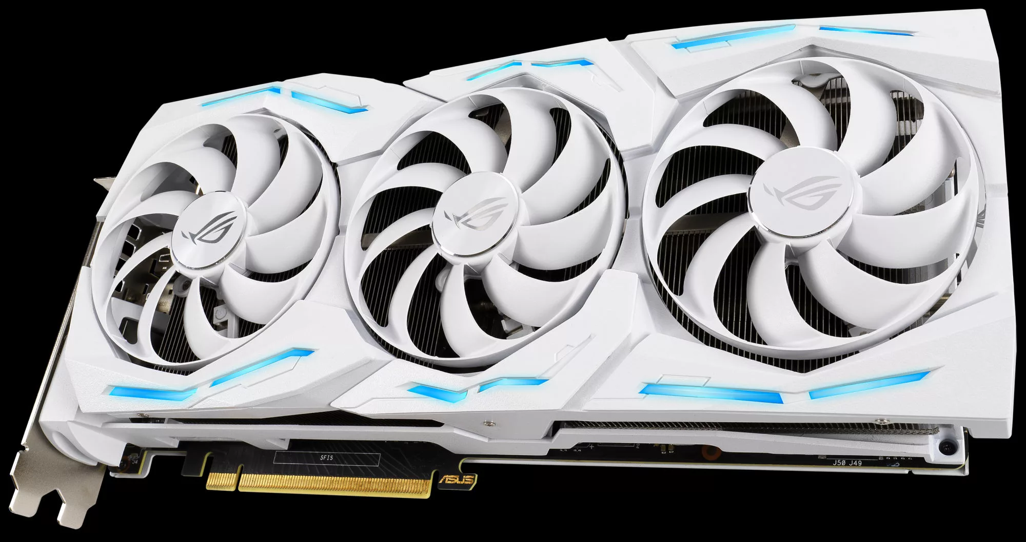 Fire and ice meet in the ROG Strix GeForce RTX 2080 Ti White Edition | ROG  - Republic of Gamers