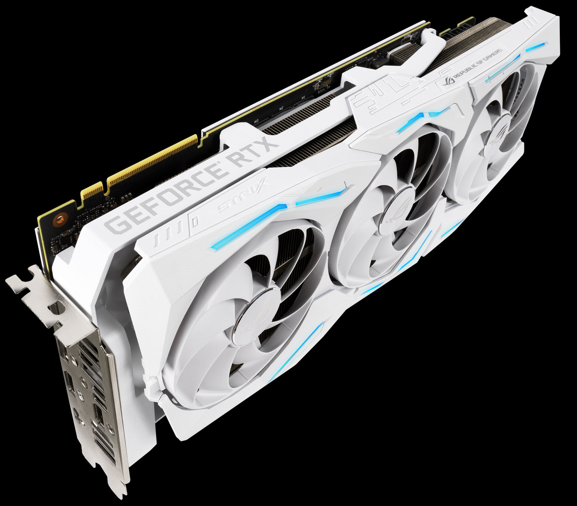 Fire and ice meet in the ROG Strix GeForce RTX 2080 Ti White Edition