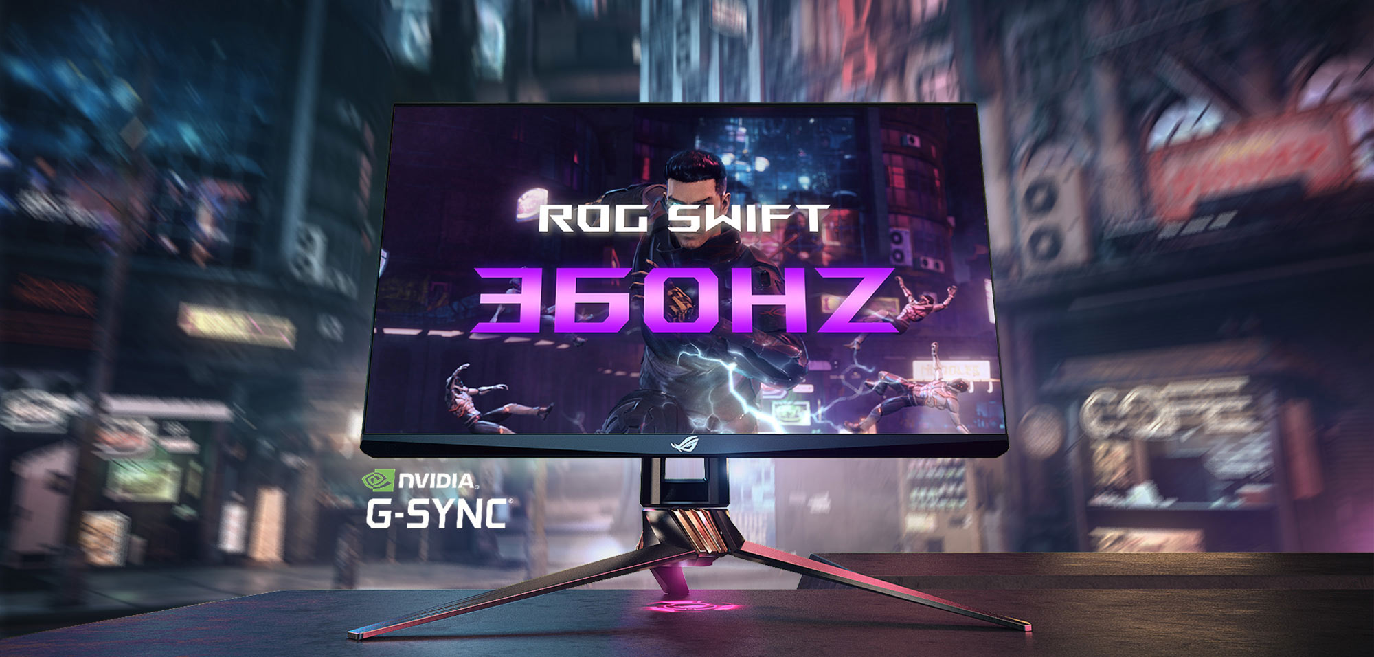 The ROG Swift 360Hz is the world's fastest esports gaming monitor