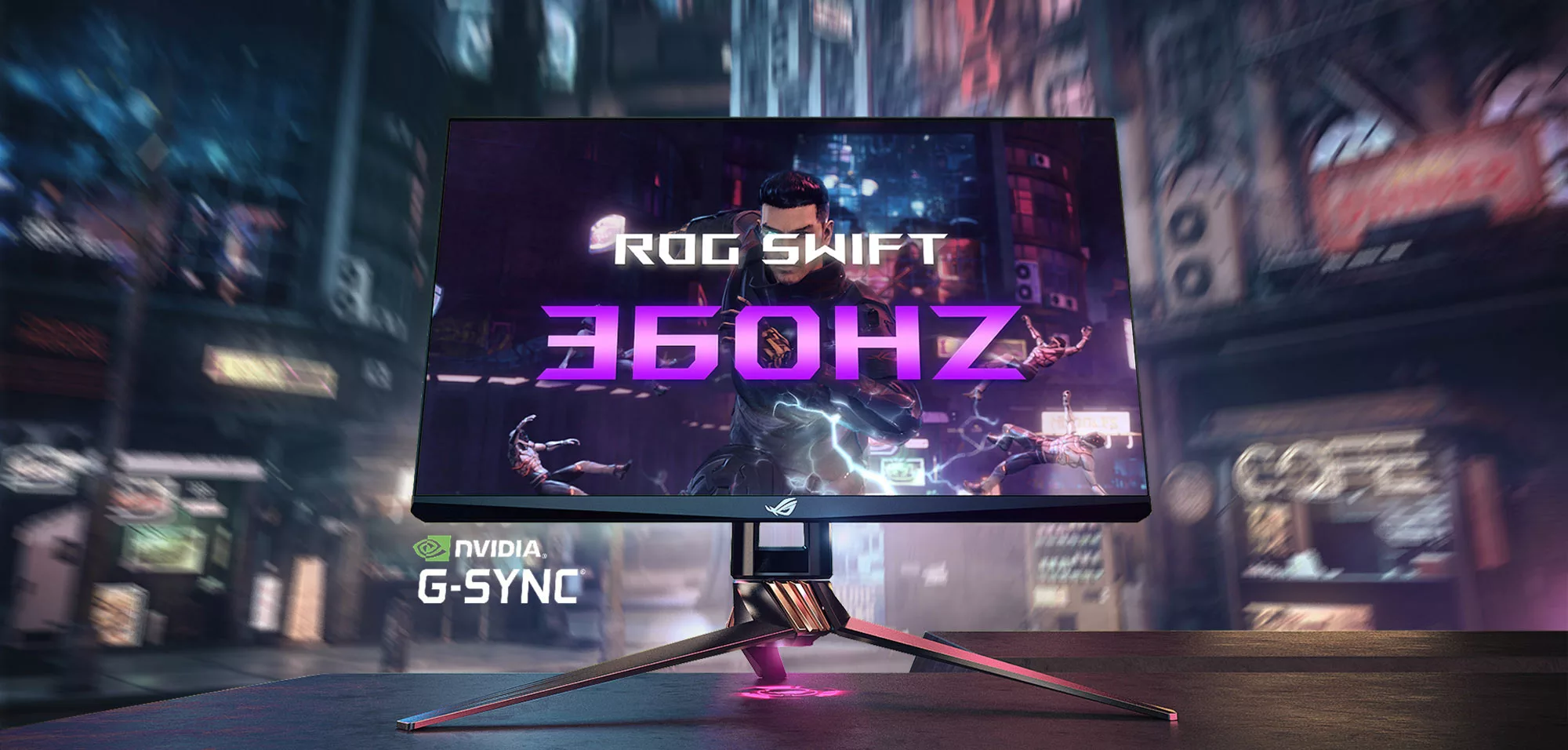 The ROG Swift 360Hz is the world's fastest esports gaming monitor