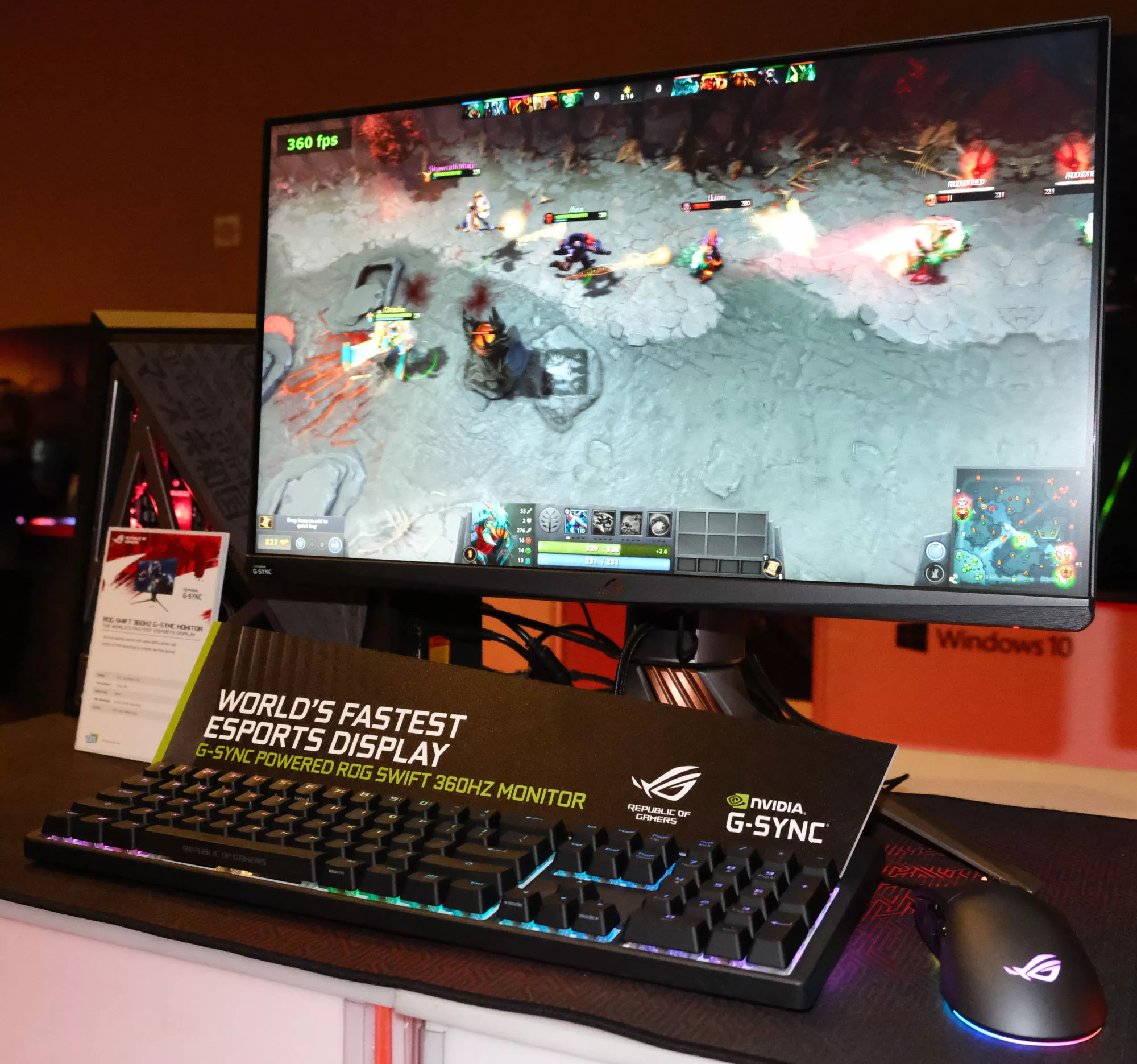 CES 2020: Asus have made the world's first 360Hz gaming monitor