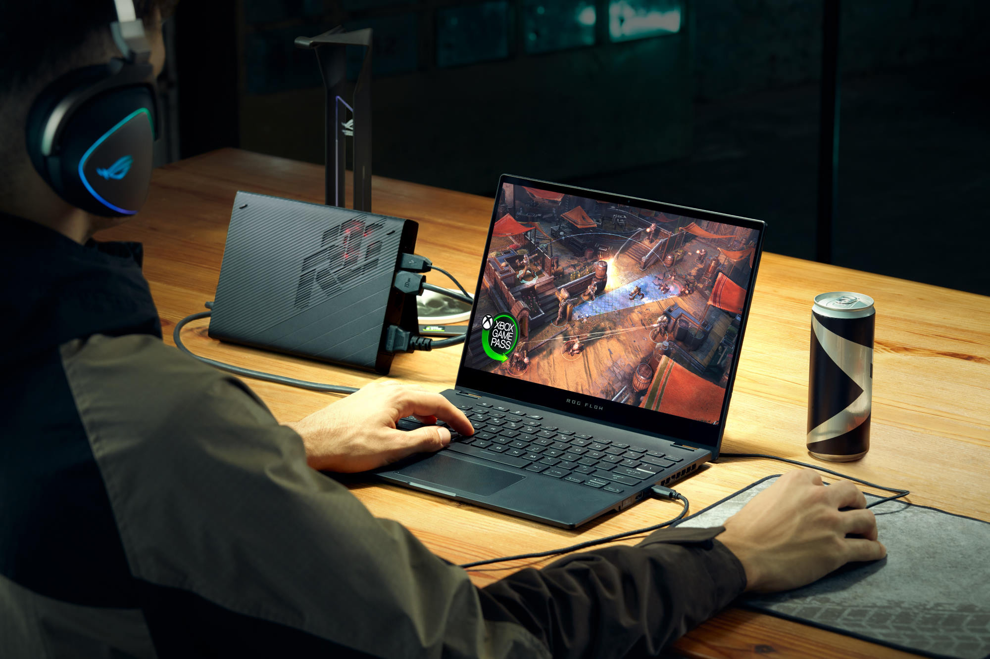 The ROG Flow X13 convertible gaming laptop and XG Mobile external GPU  transform your play