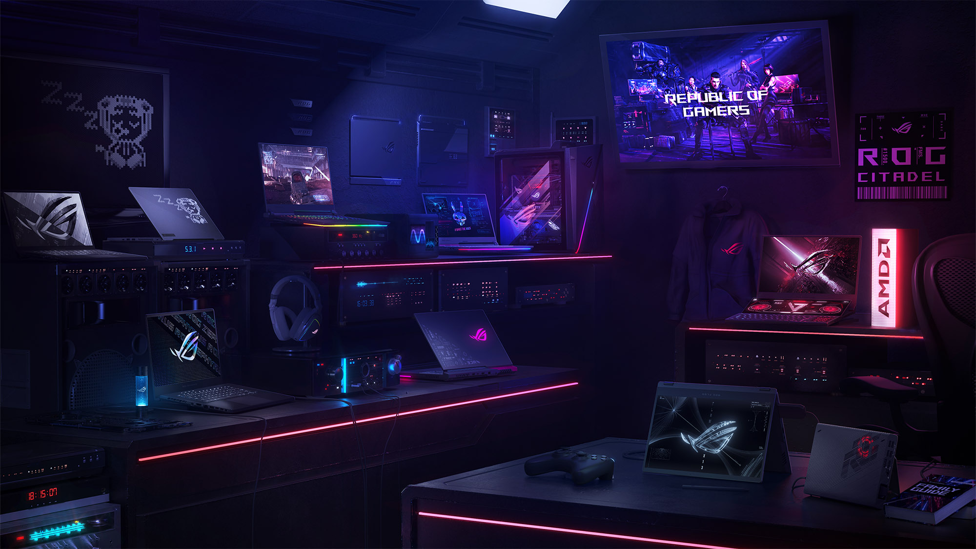 The ROG Swift 500Hz shatters boundaries with its ultra-fast panel