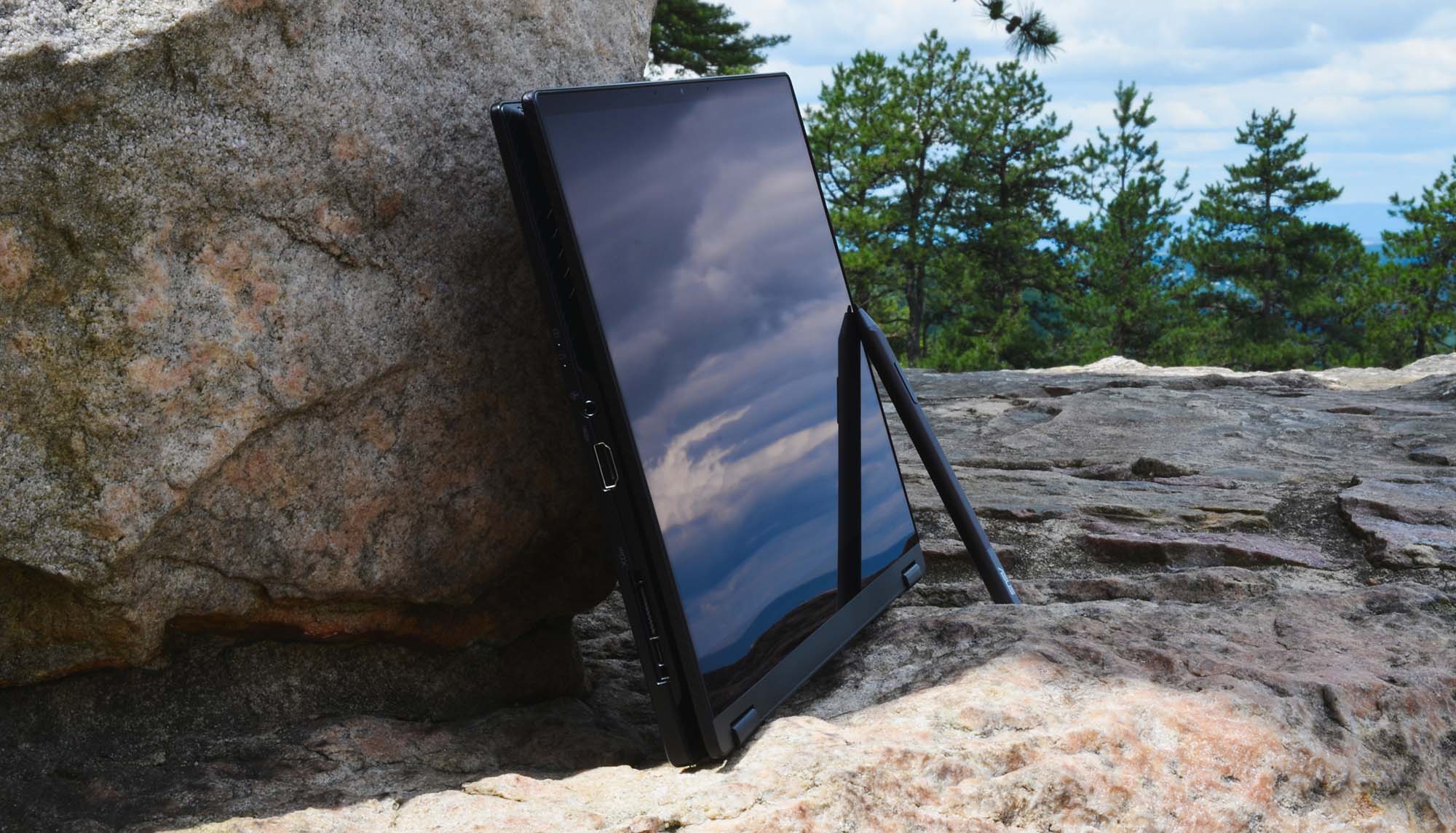 tablet mode - outdoors