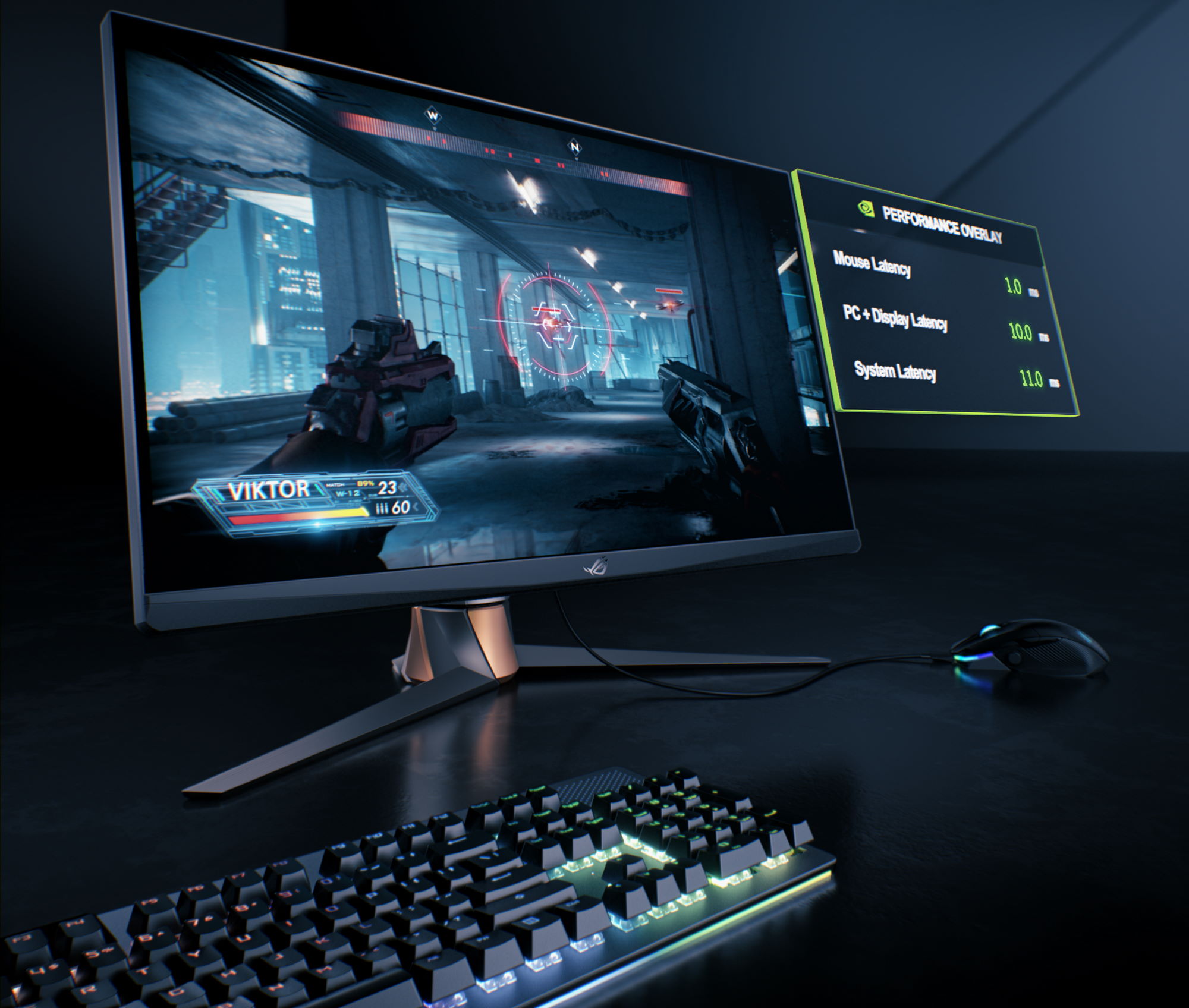 The ROG Swift 360Hz PG27AQN delivers 360Hz gaming and supremely