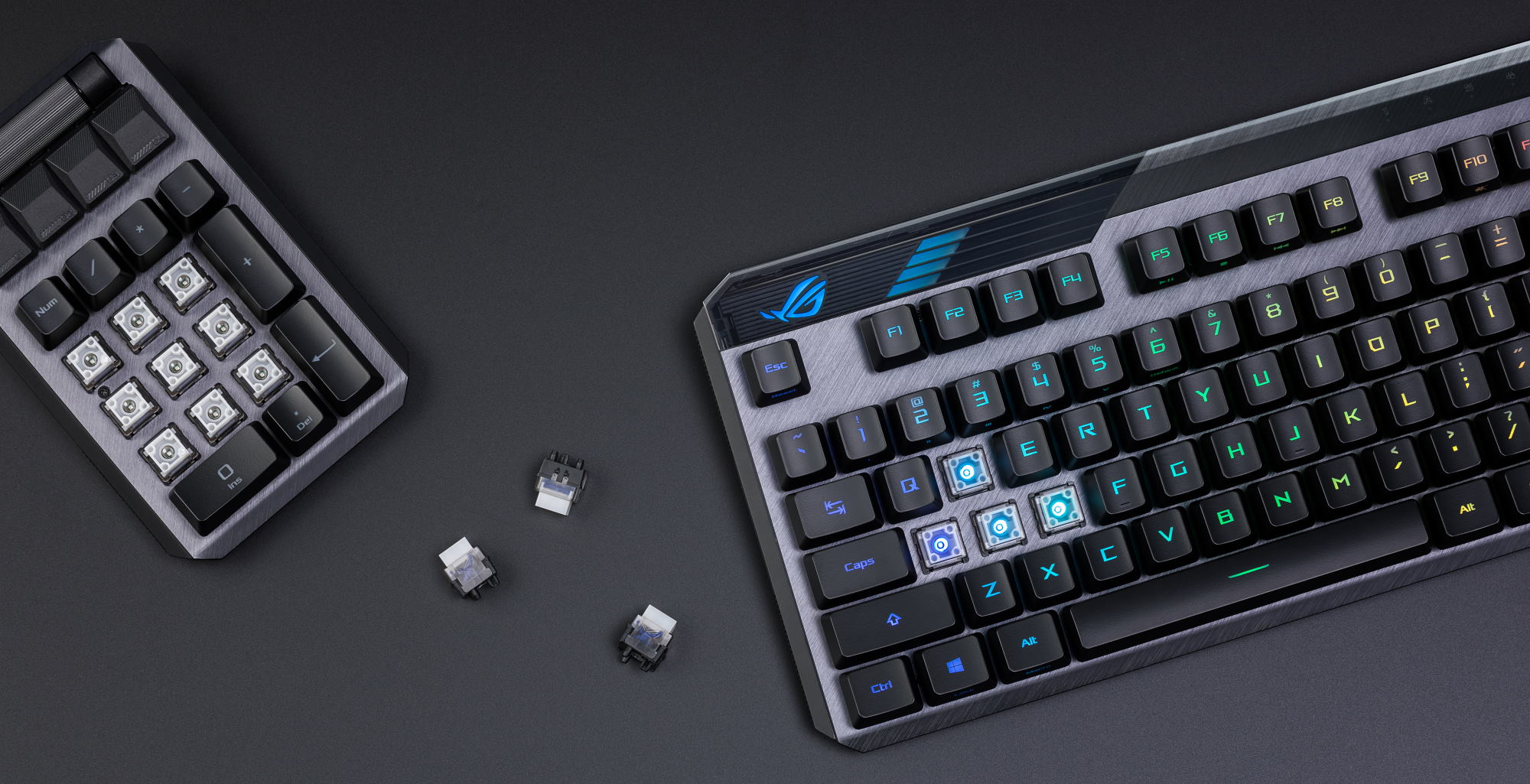 ROG NX & ROG RX Switches: Mechanische Tastatur Switches 