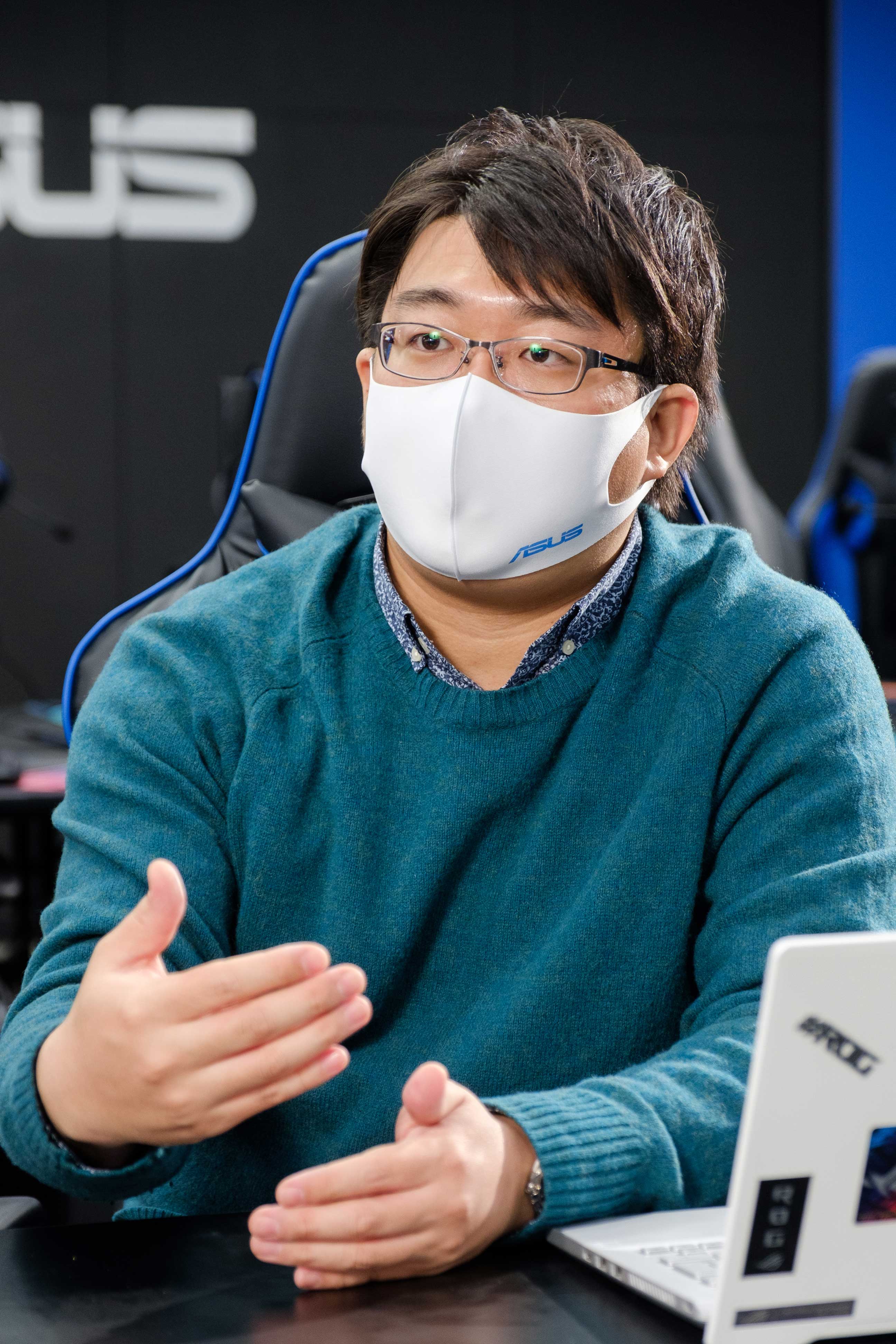 ASUS JAPAN株式会社 システムマーケティング部 テクニカルPR 瀬口佳吾さん