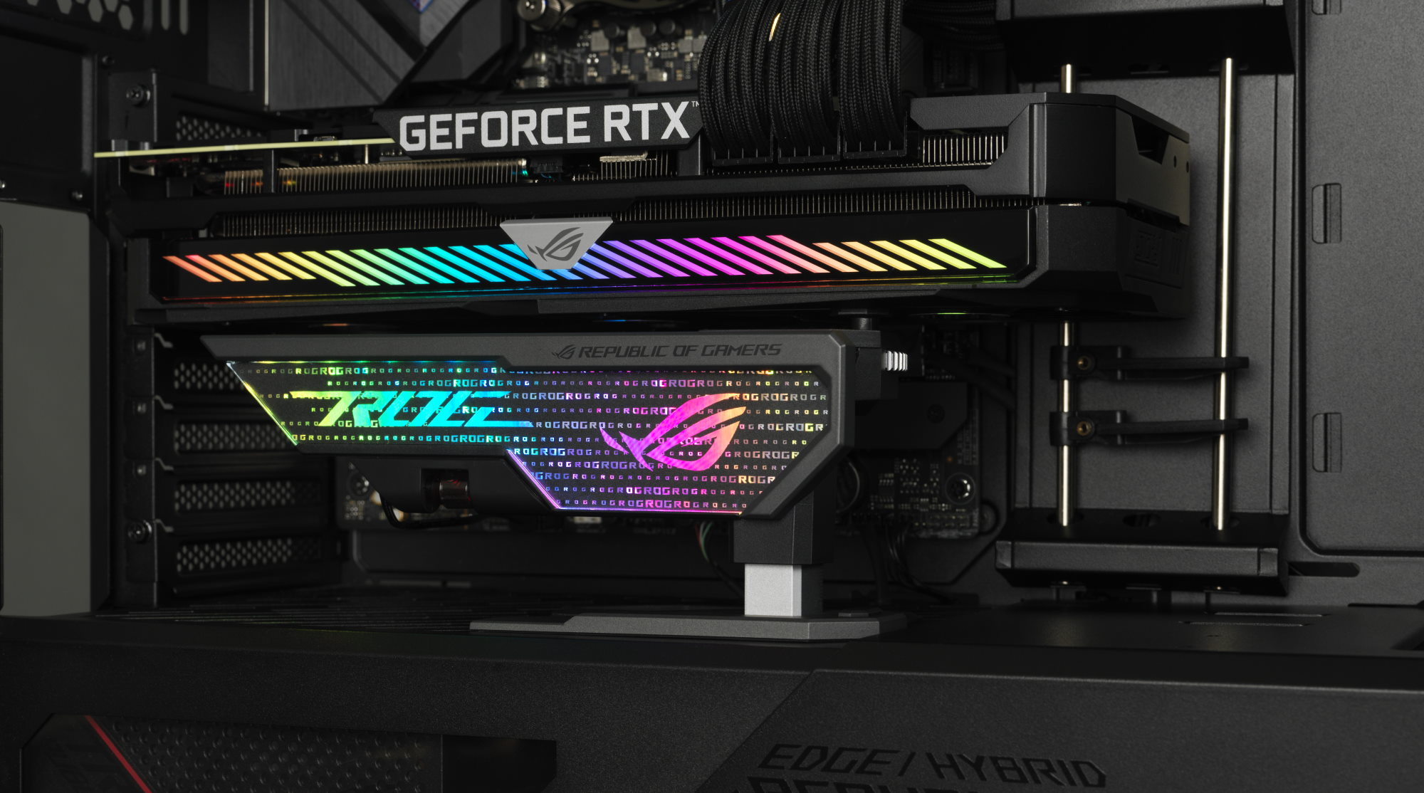 The ROG Herculx shoulders the weight of your graphics card