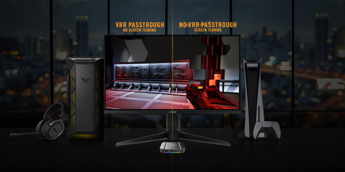 Ein Seite-an-Seite-Vergleich zeigt das Screen Tearing, das beim Spielen ohne VRR entsteht