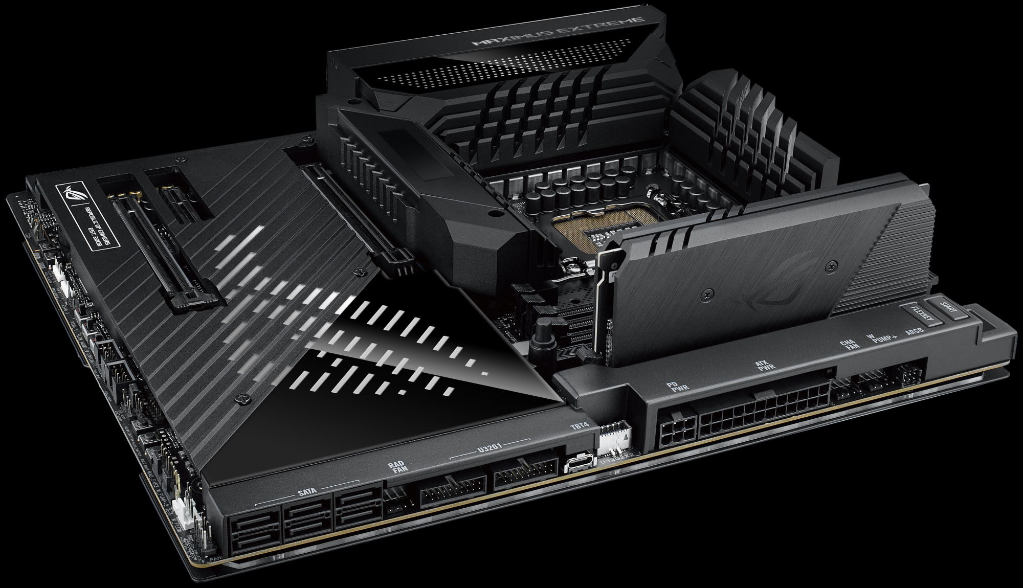 The ROG DIMM.2 add-in card