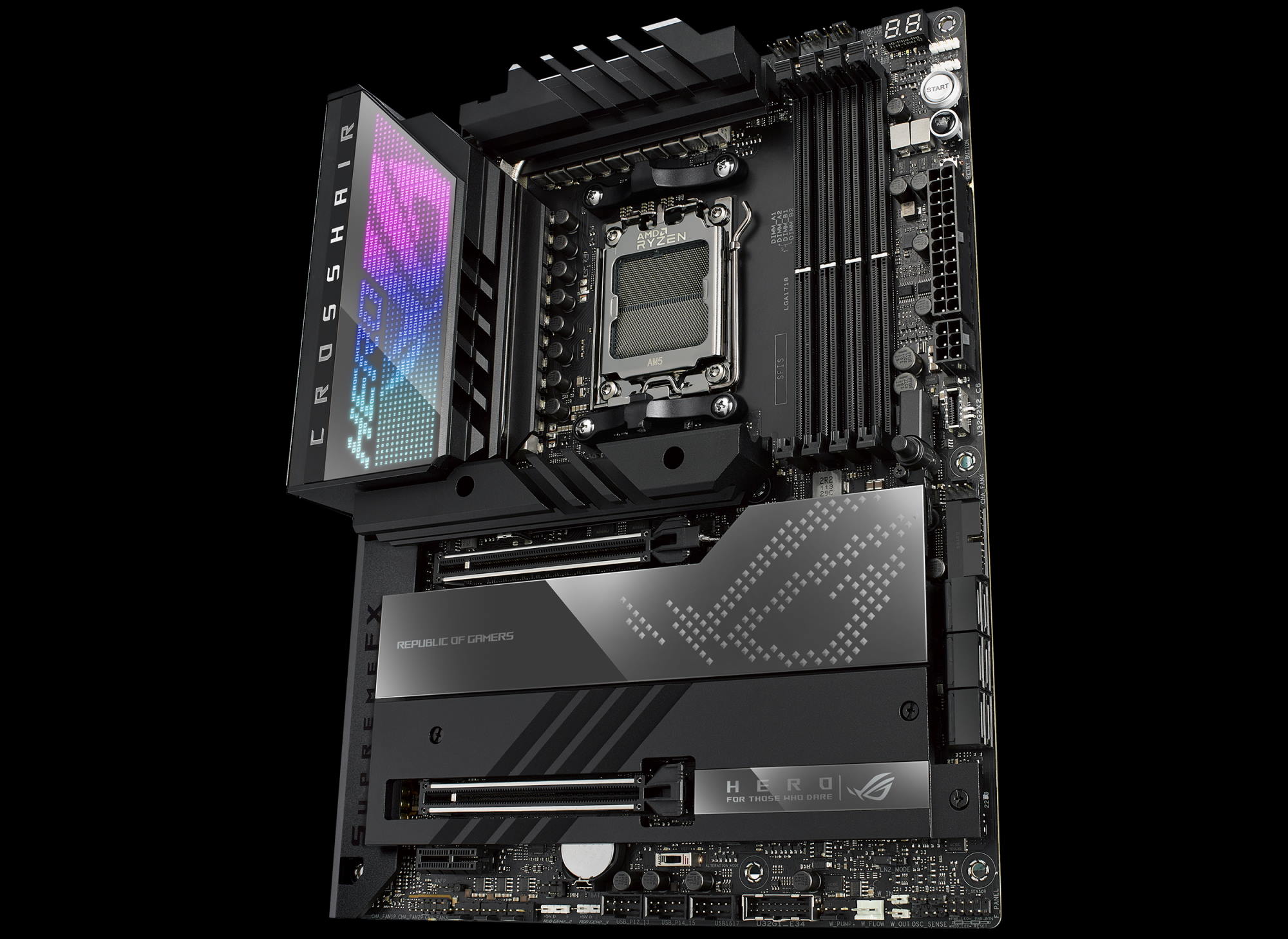 The best motherboards for a Ryzen 9 7950X3D CPU from ROG and TUF Gaming