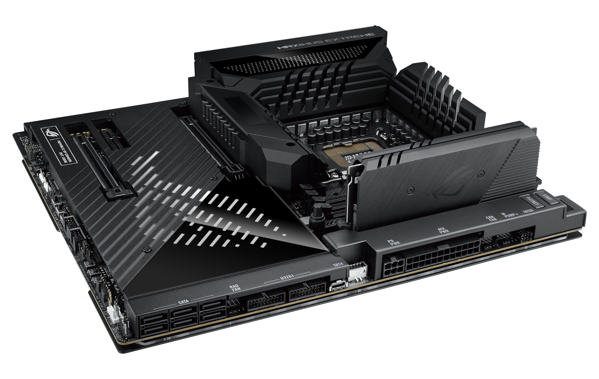 ROG Maximus Z790 EXTREME von der Seite