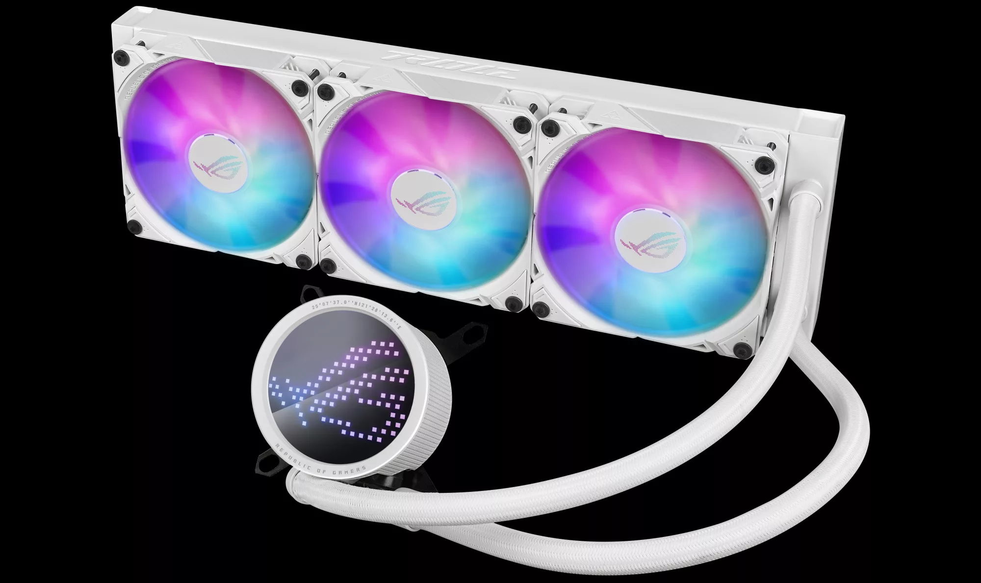 ROG Ryuo III 360 ARGB White Edition AIO liquid cooler