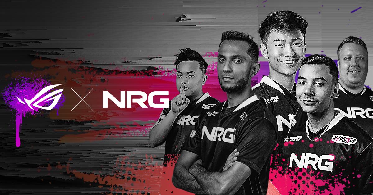 ASUS Republic of Gamers anuncia una alianza de periféricos gaming con NRG Esports