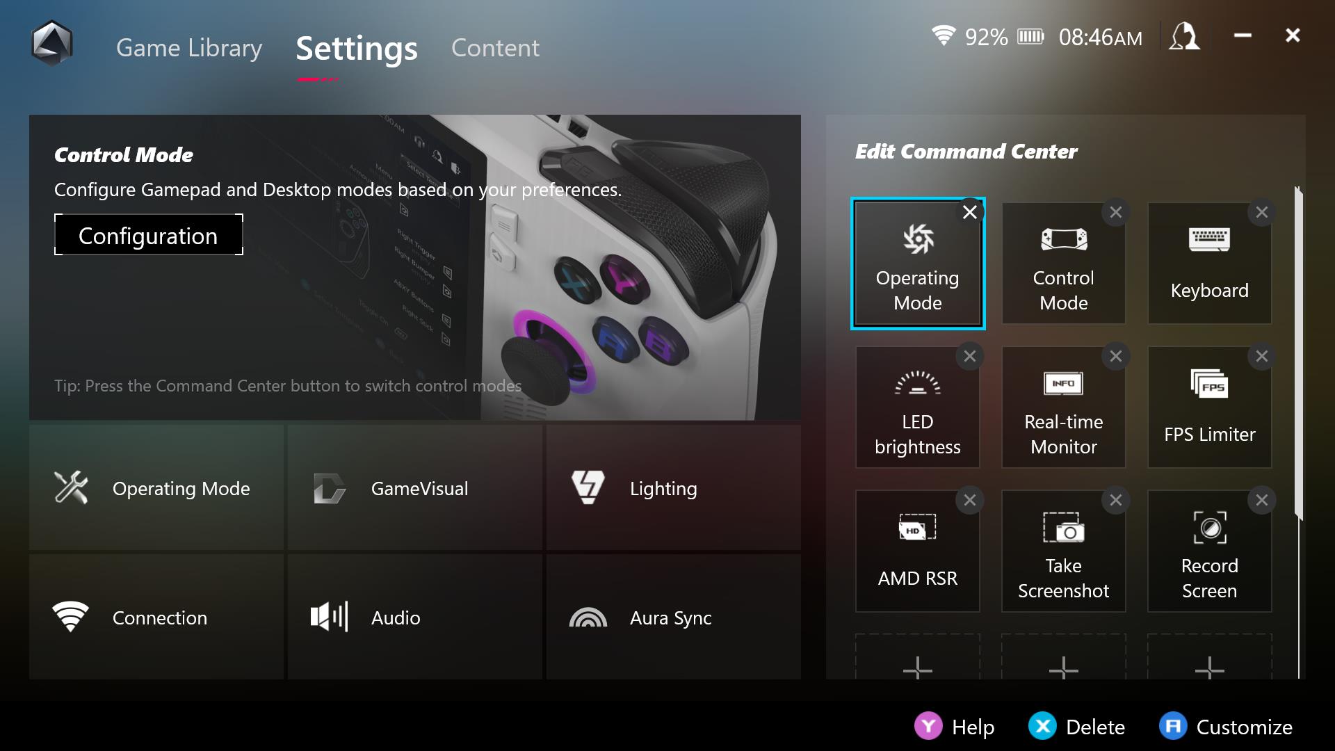 How to remap buttons and create custom game profiles on the ROG Ally