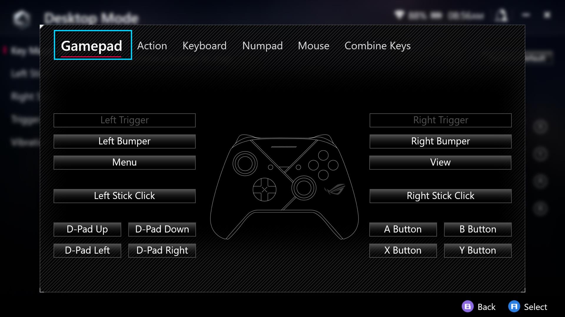 How to remap buttons and create custom game profiles on the ROG Ally