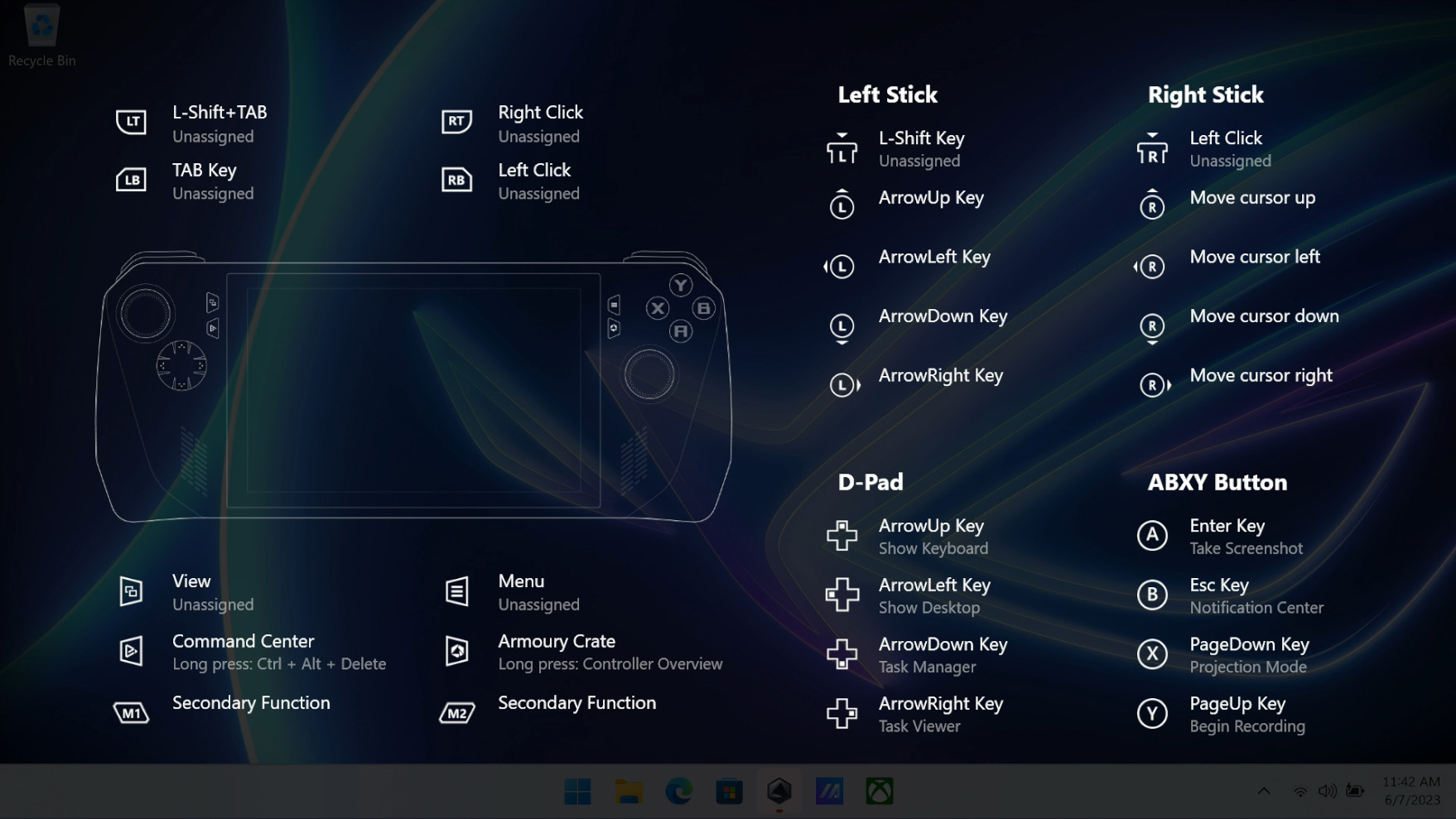 How to remap buttons and create custom game profiles on the ROG Ally