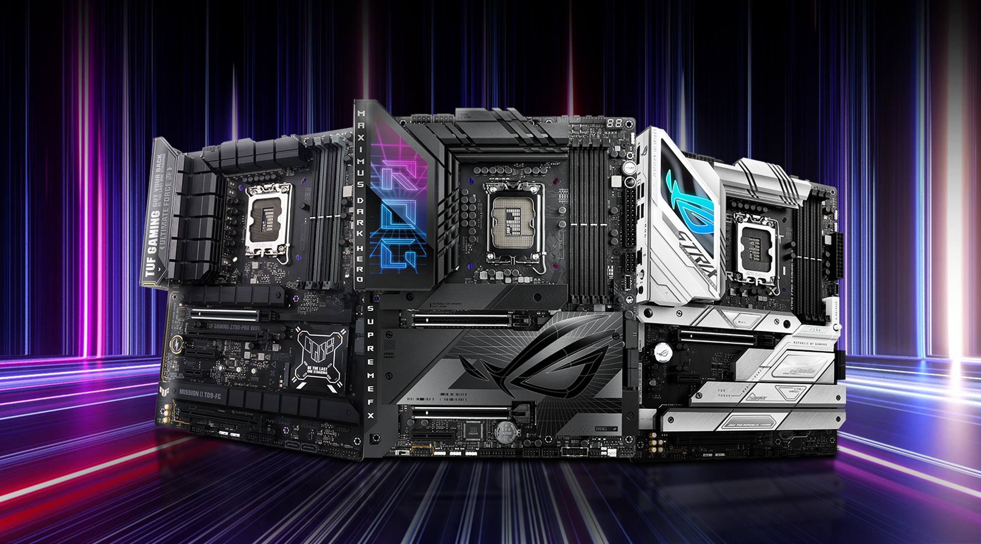 New Z790 motherboards from ROG pave the way for next-gen Intel