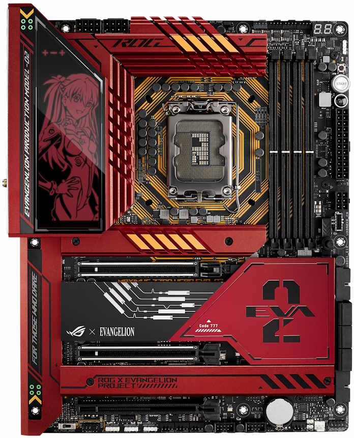 Das ROG Maximus Z790 Hero EVA-02 Edition Mainboard