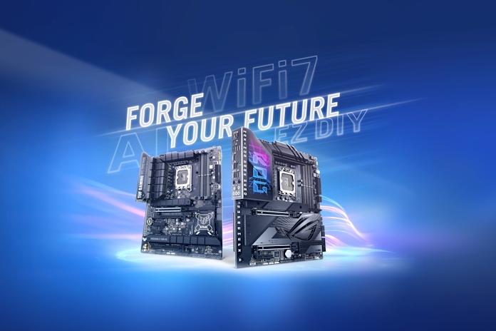 Ein TUF Z790 Pro WiFi und ein Z790 Maximus Dark Hero repräsentieren die neue Z790 Refresh-Reihe