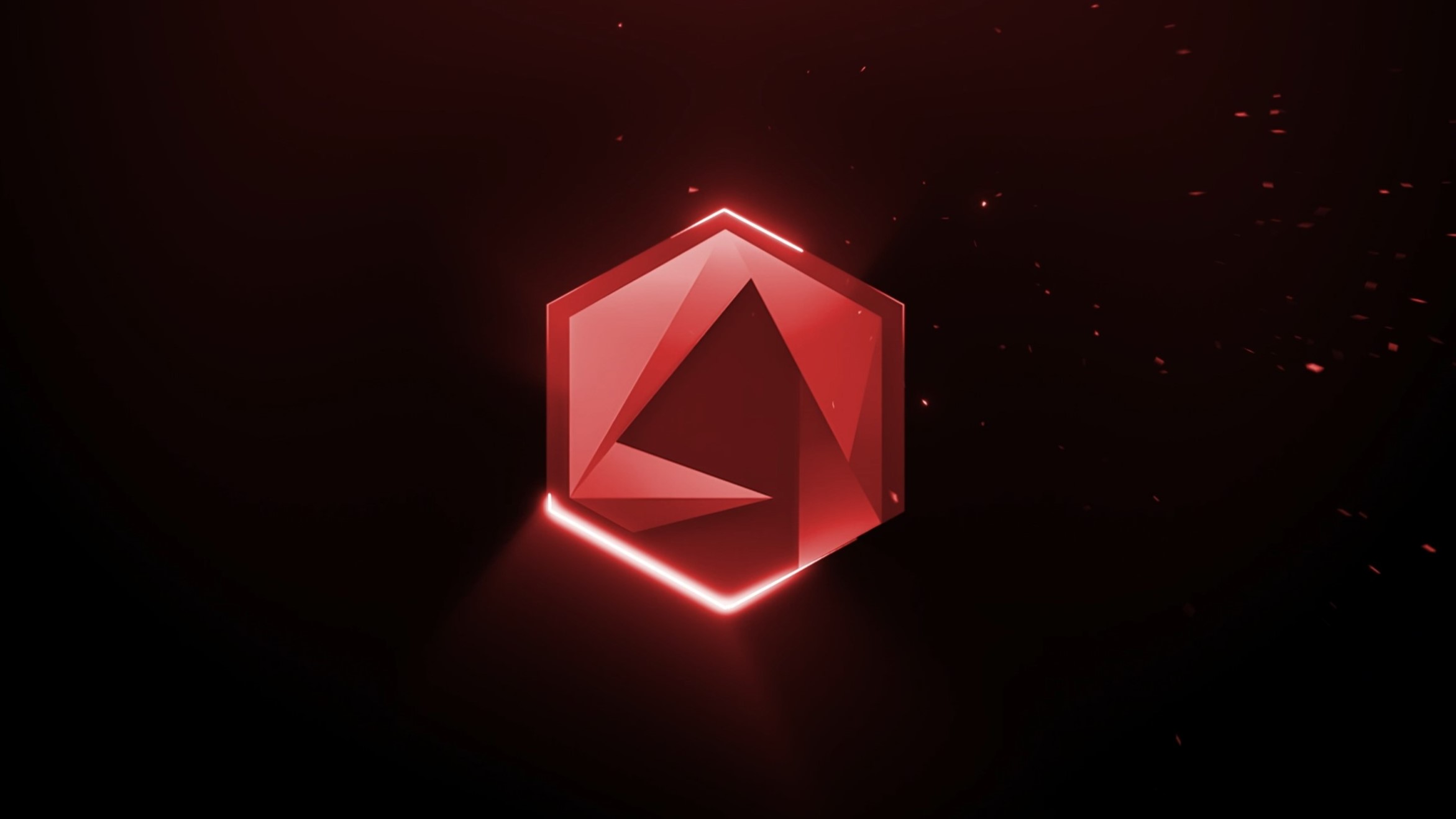 A red Armoury Crate logo on a black background.